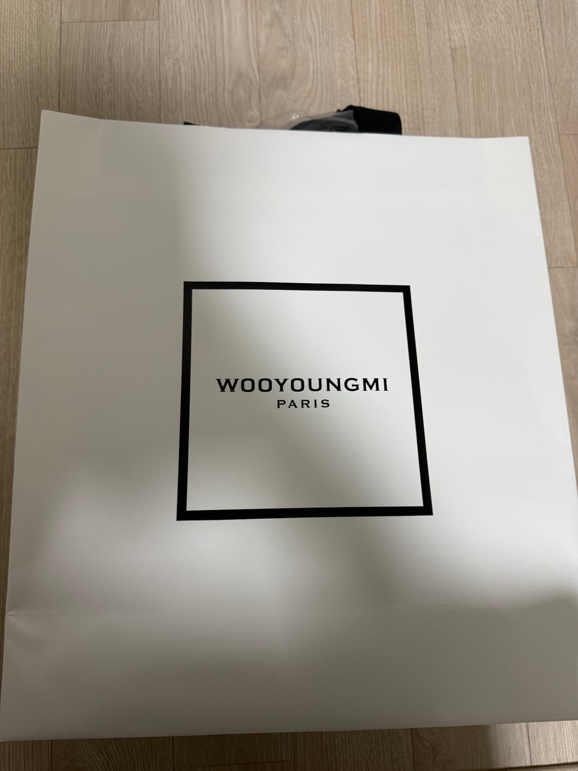 우영미 백로고 데님셔츠  상품이미지9