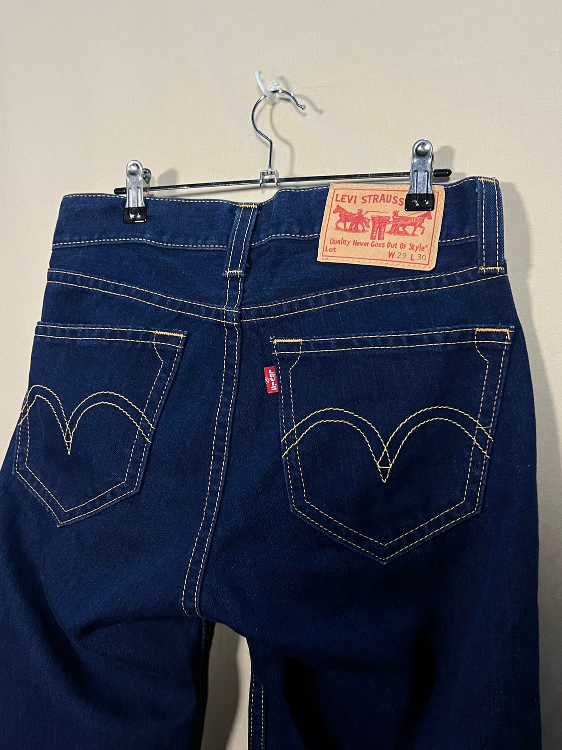 리바이스 타입1 리얼루즈 부츠컷 데님 처분  상품이미지5