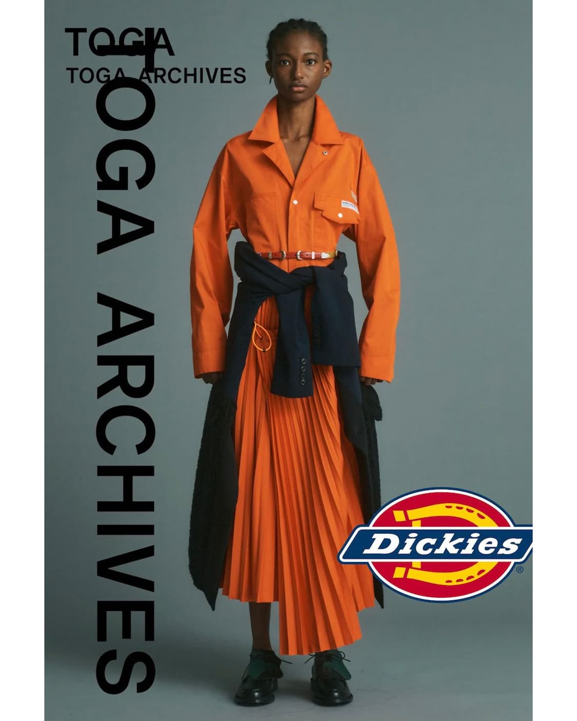 [36] 토가 x 디키즈 플리츠 스커트 상품이미지2