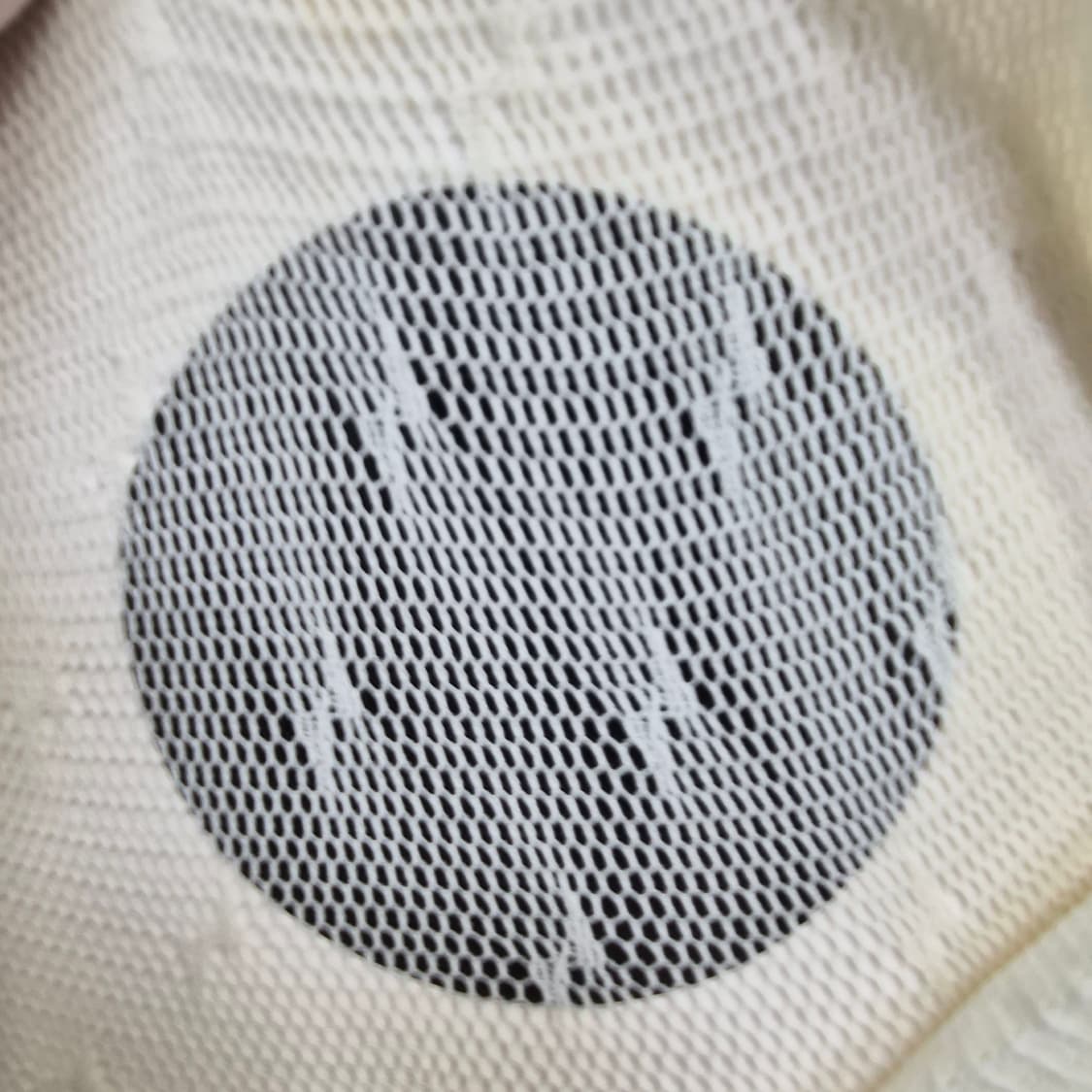 Atsugi 리본 패턴 아이보리 망사 스타킹 상품이미지2