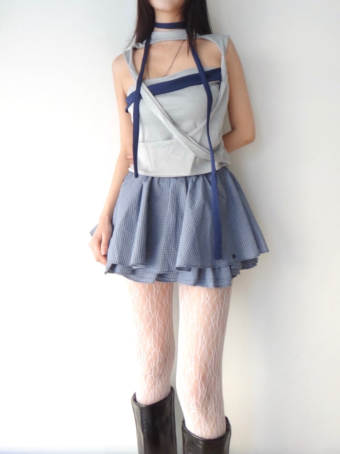 Swing layered sleeveless top 상품이미지6