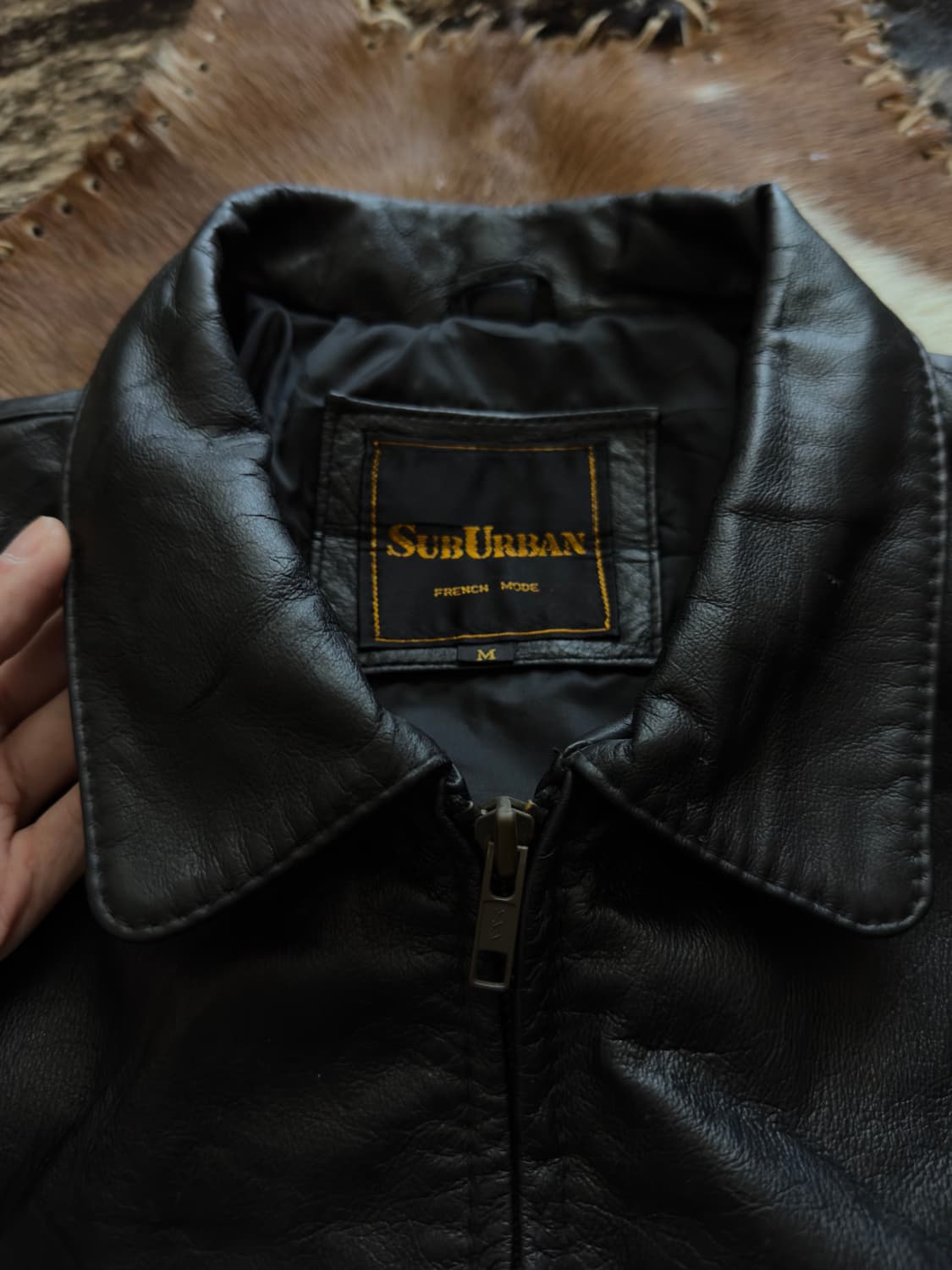 Cow Leather single Rider jacket 상품이미지5