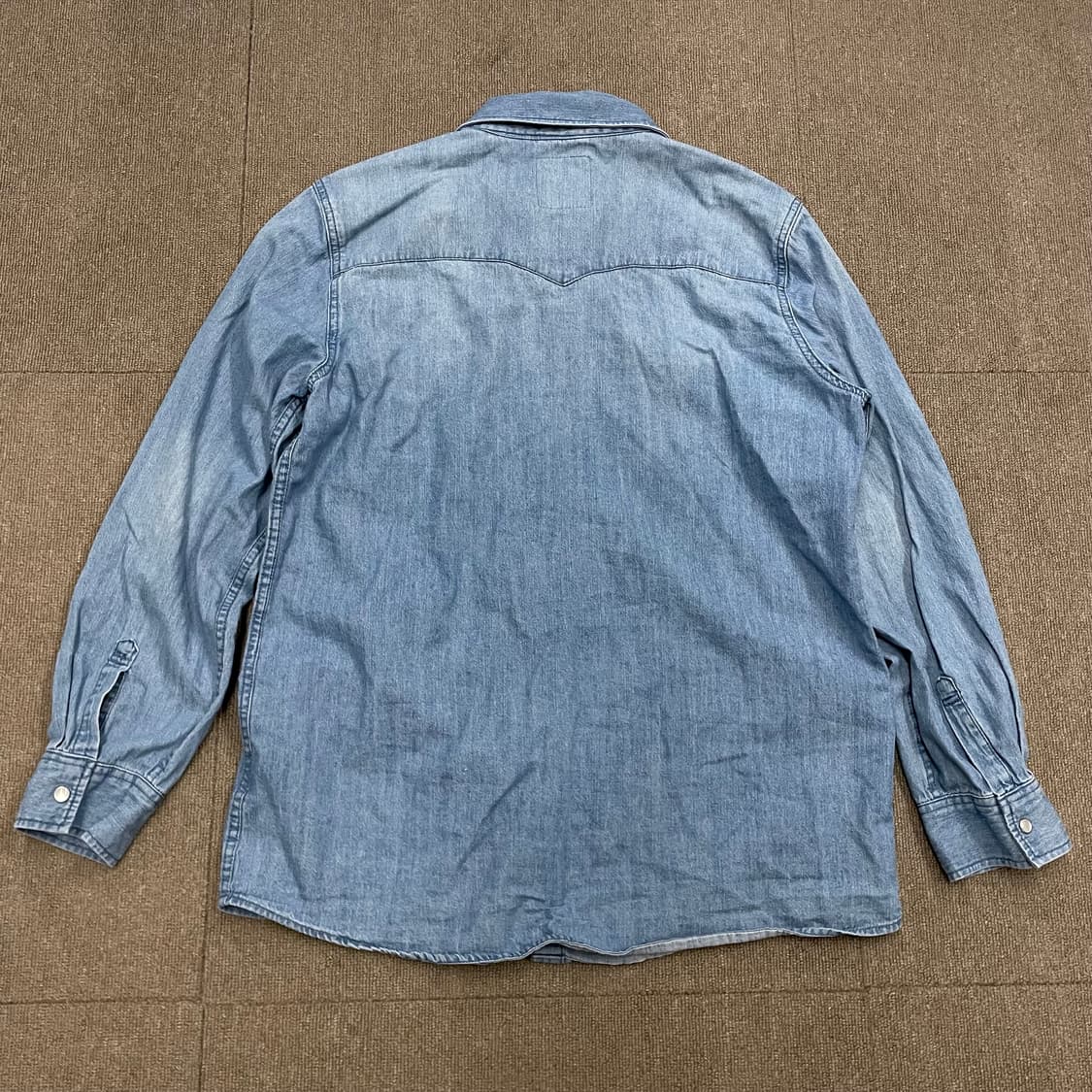levis 리바이스 웨스턴 데님셔츠 m 상품이미지7