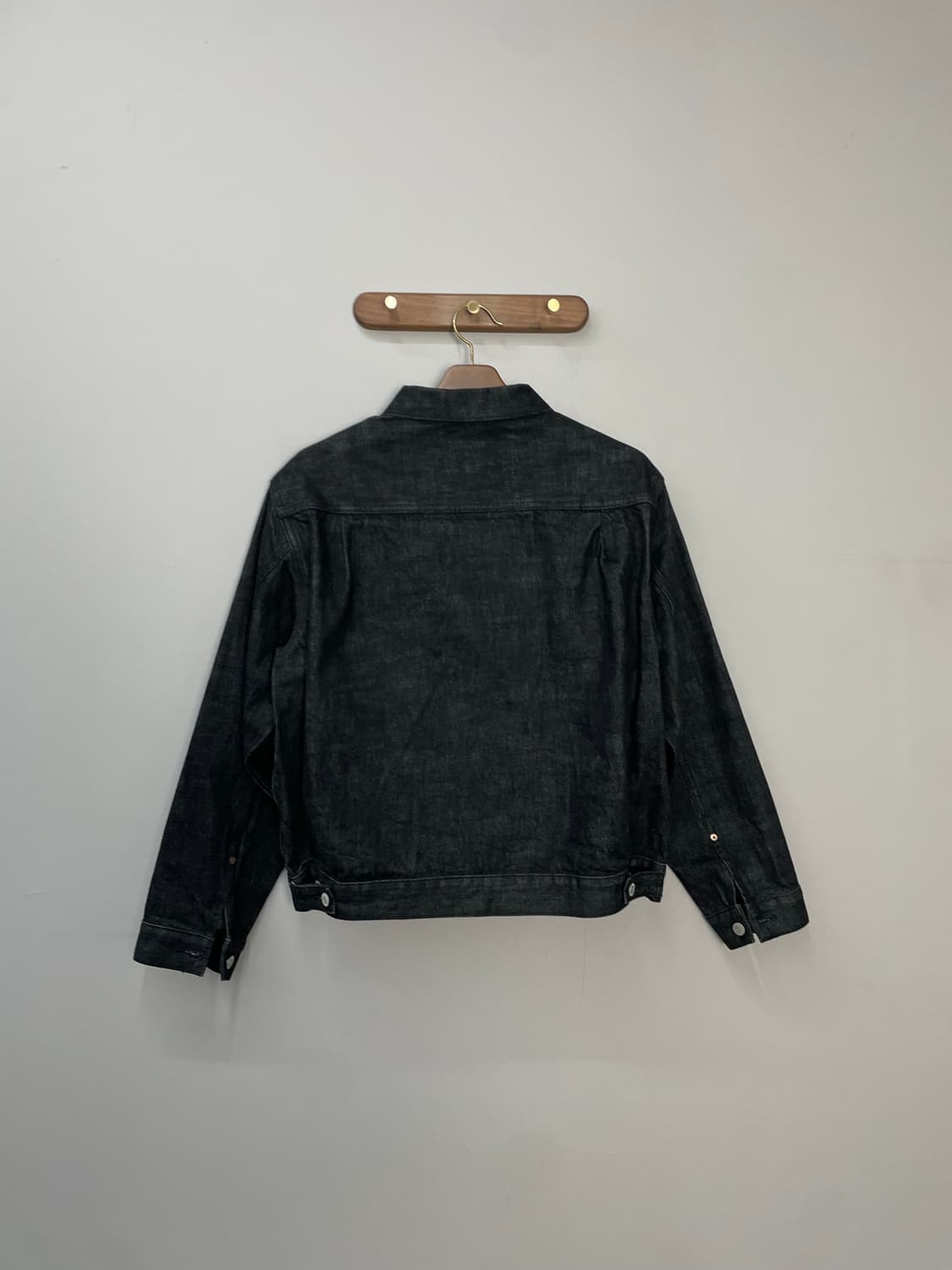 아웃스탠딩 흑청 데님 트러커 자켓 H1441 상품이미지4