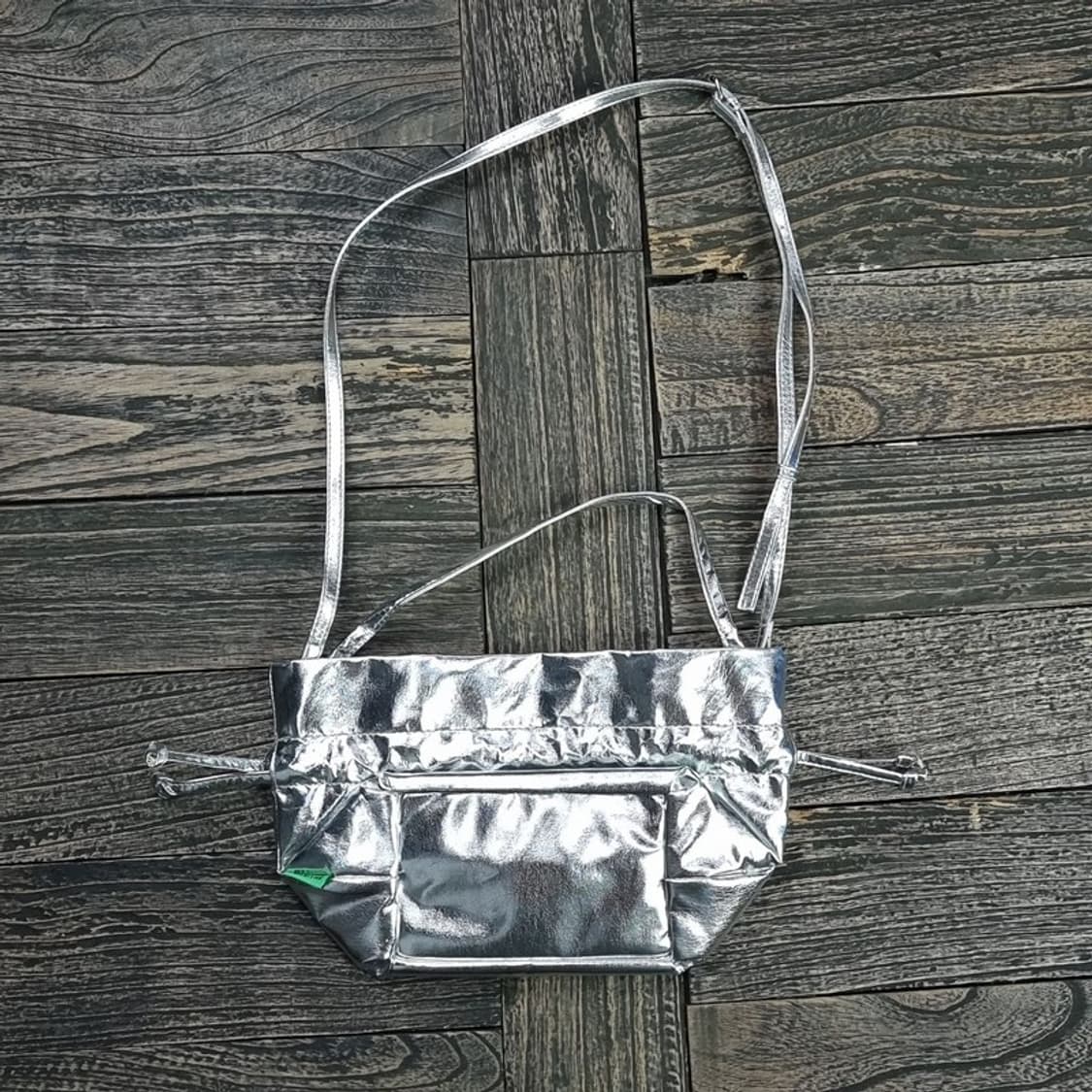 [마리떼프랑소와저버] 메탈릭 크롬 크로스 복조리백 M17452 상품이미지2