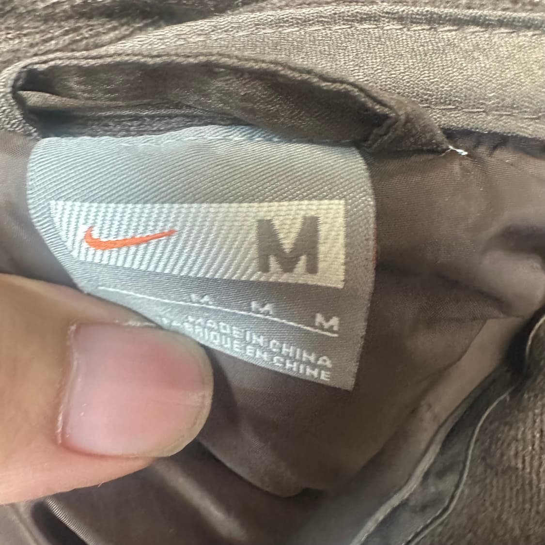 나이키 블록코어 FC바르셀로나 브라운숏패딩 100 상품이미지3