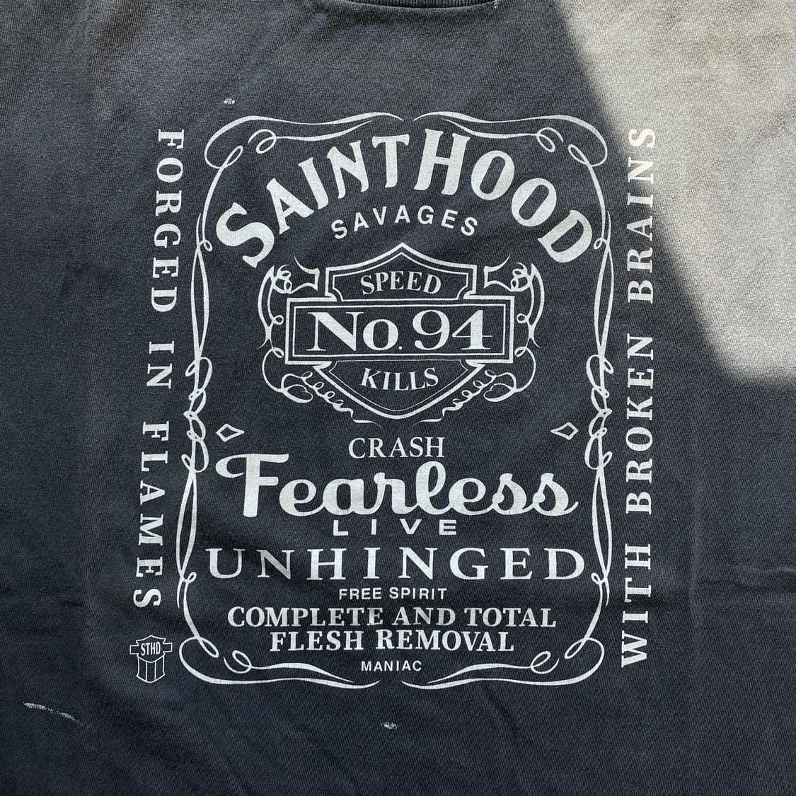 세인트미카엘 X 네이버후드 반팔티셔츠 M사이즈 상품이미지3