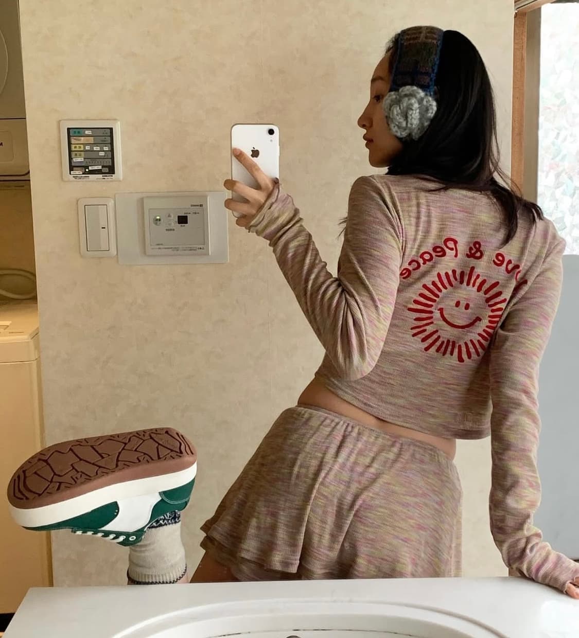 민지에나 셋업 상품이미지1