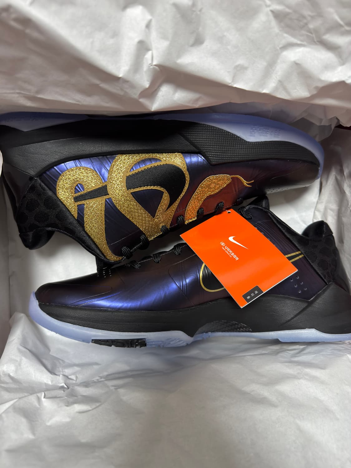 나이키 코비5 에그플랜트 265 새제품 상품이미지1