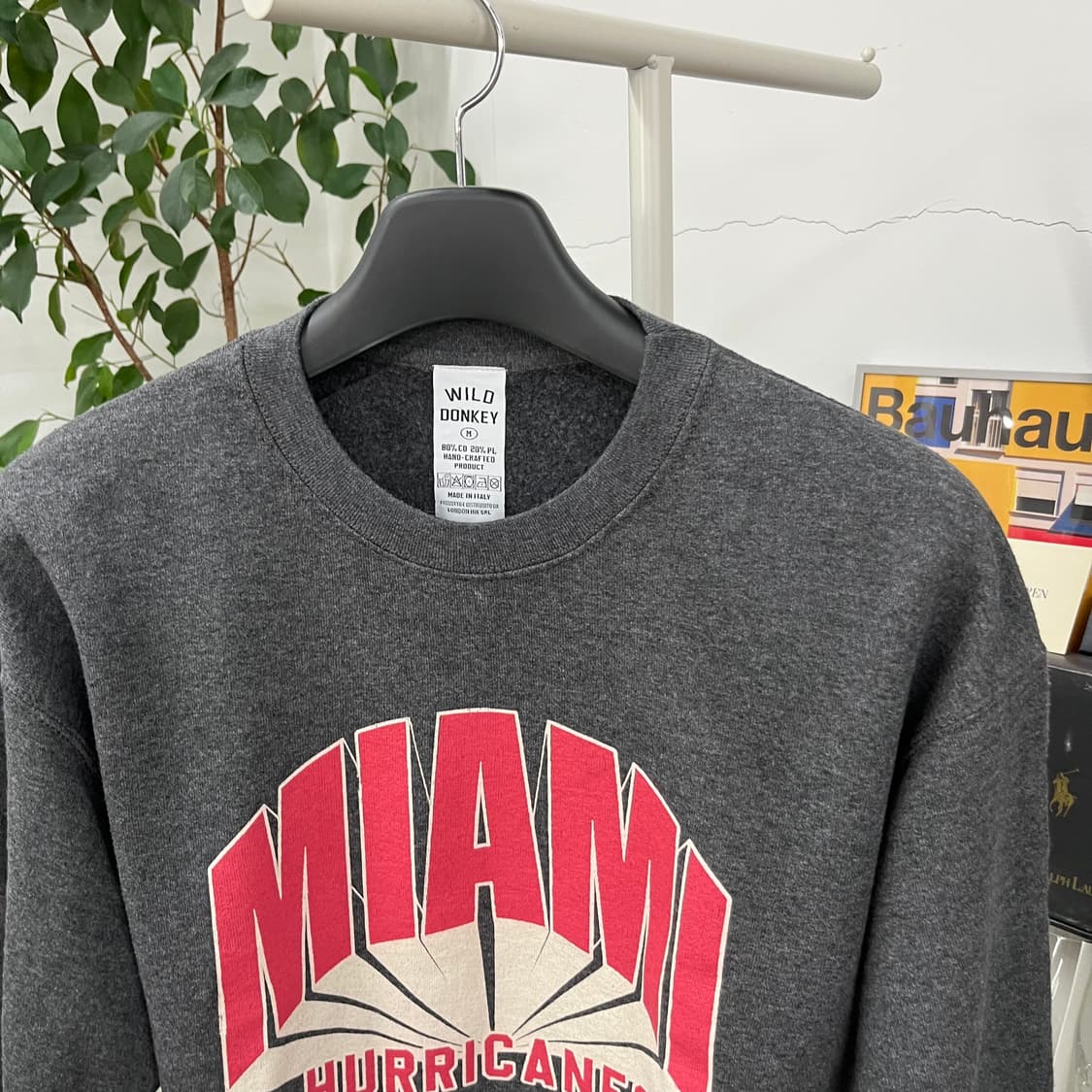 와일드동키 맨투맨 M 상품이미지2