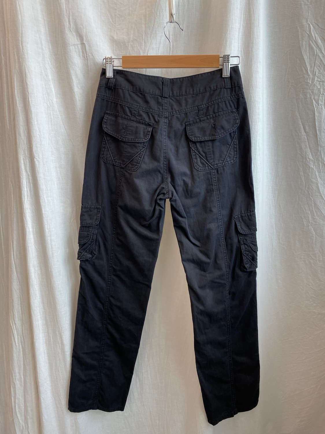 블랙 코튼 카코팬츠(25) 상품이미지2