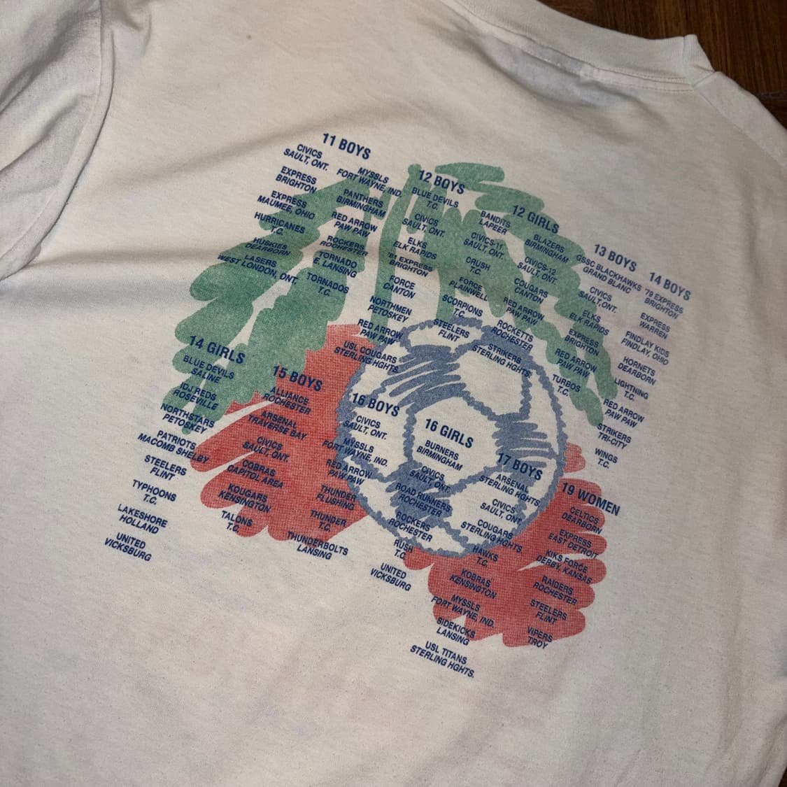 90S CHERRYLAND 싱글스티치 티셔츠 상품이미지7