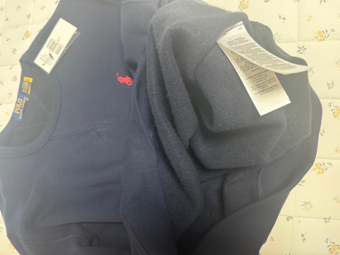 폴로 기모 맨투맨 s  상품이미지2