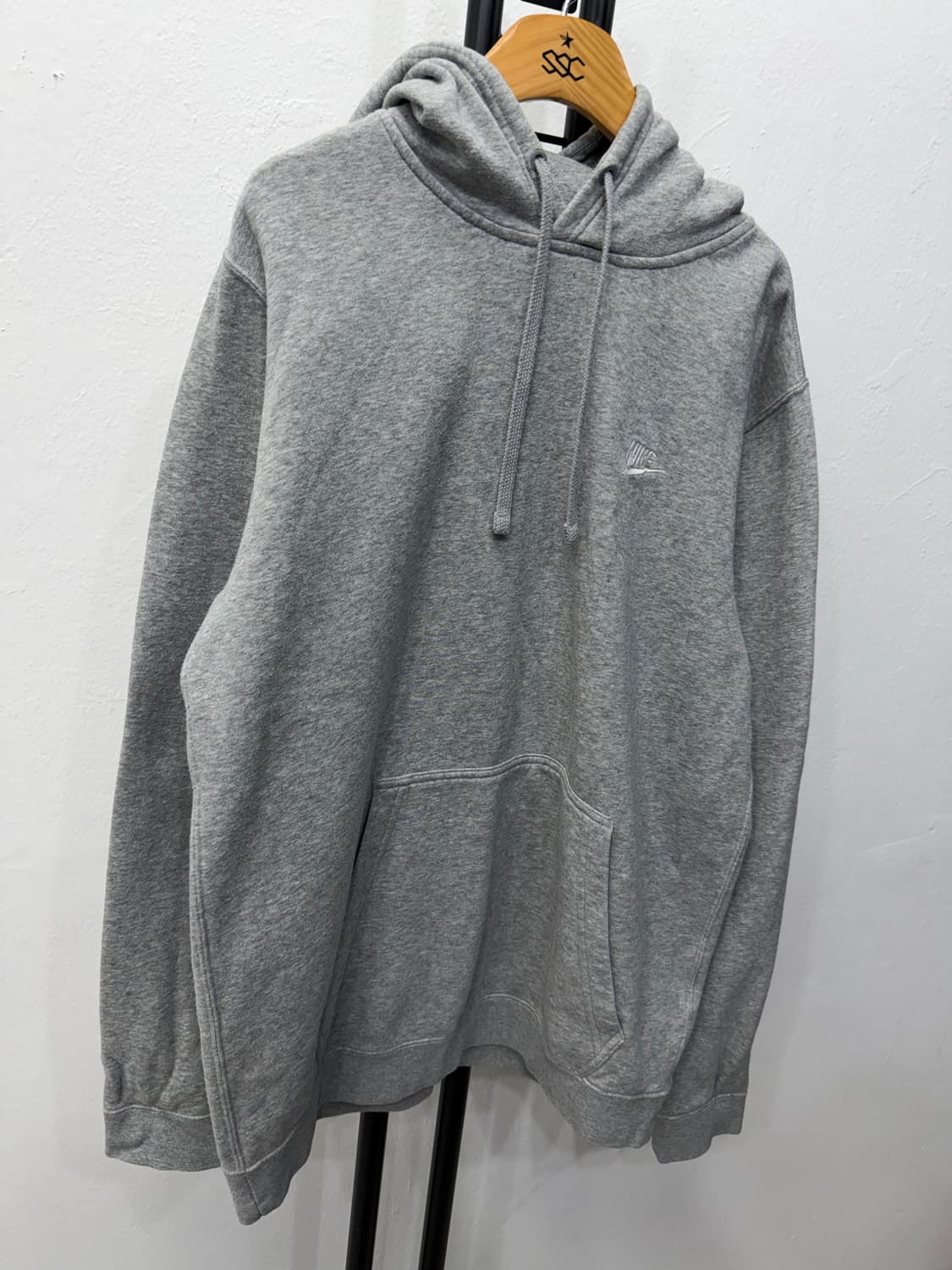 정품) 나이키 회색 후드티 M 상품이미지2