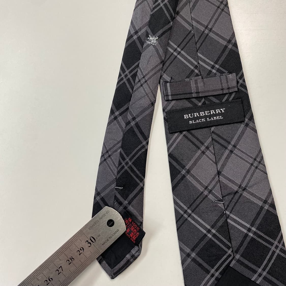 버버리 심플로고 정품 명품 넥타이 (Burberrys) 상품이미지4