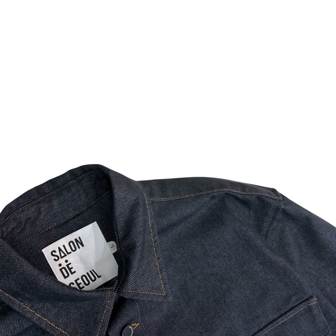 살롱드서울 유니섹스 데님 셔츠 자켓 상품이미지3
