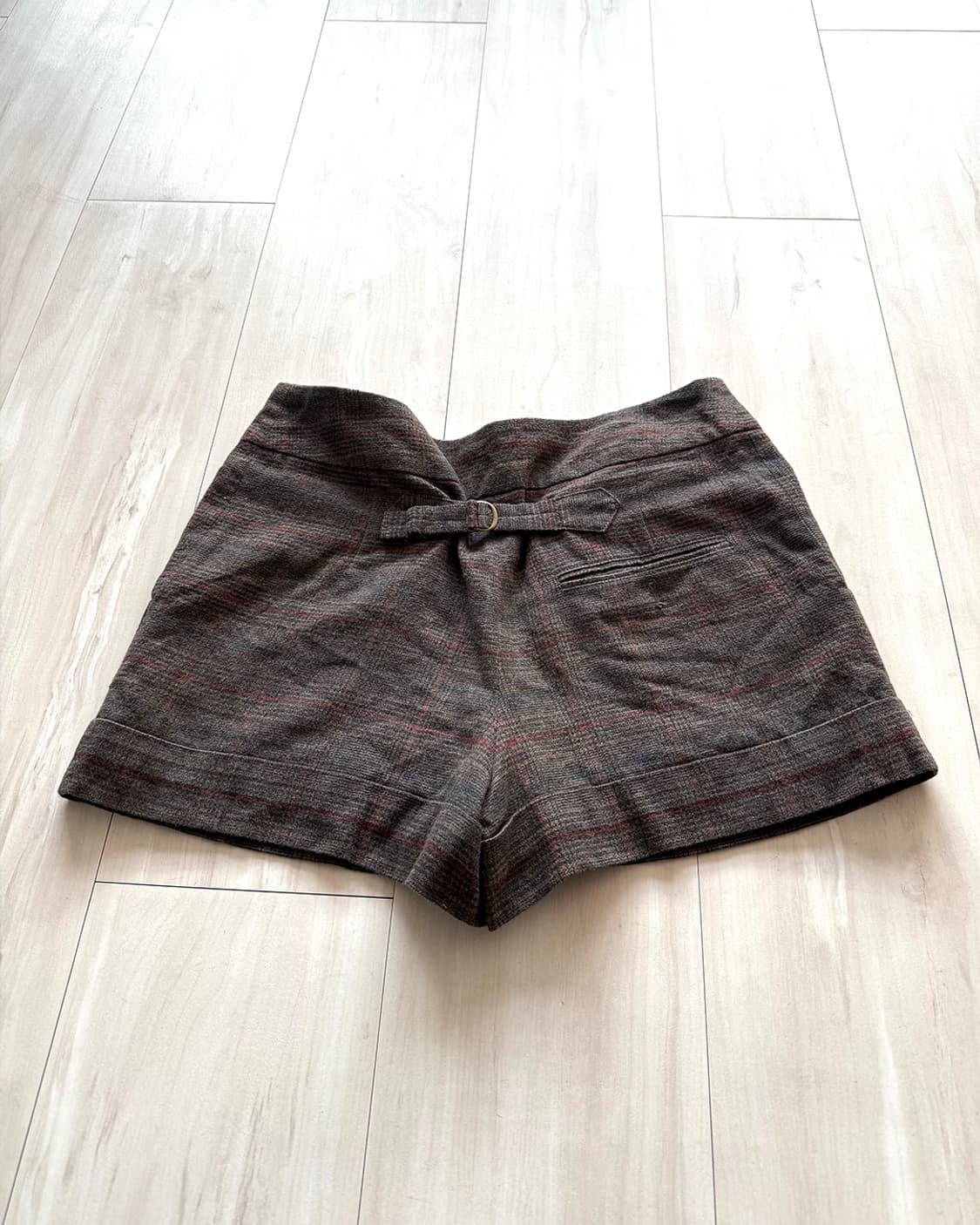 Deep mute brown wool pants 상품이미지9