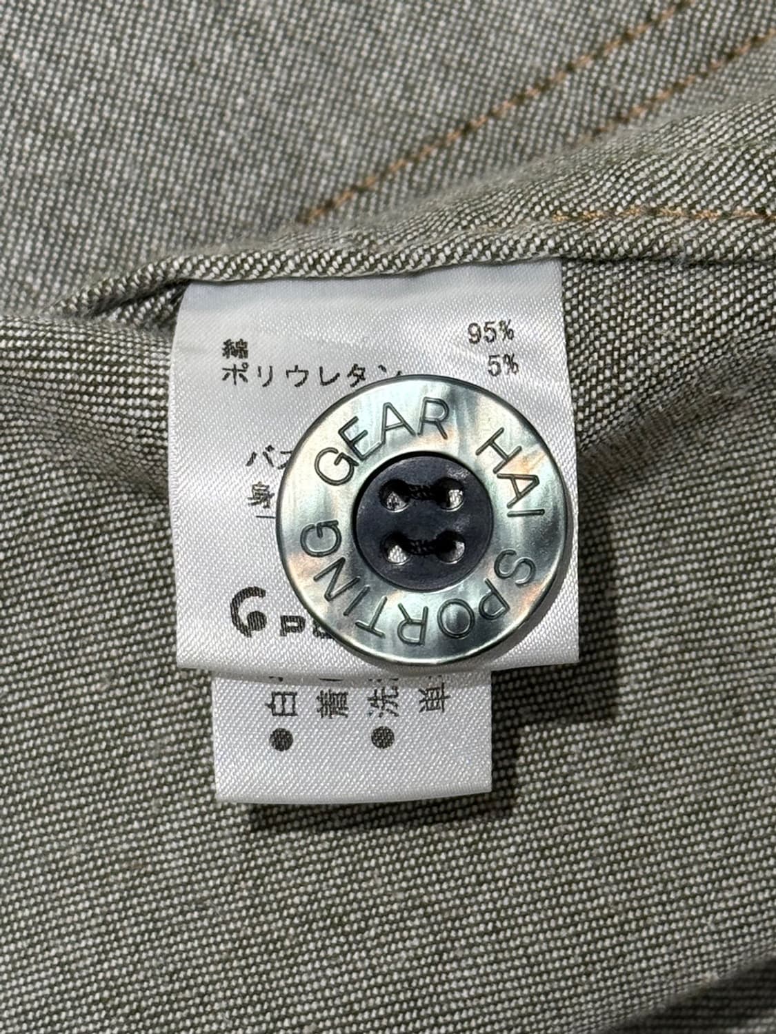 하이 스포팅 기어 올리브 코튼 워크 자켓 상품이미지8