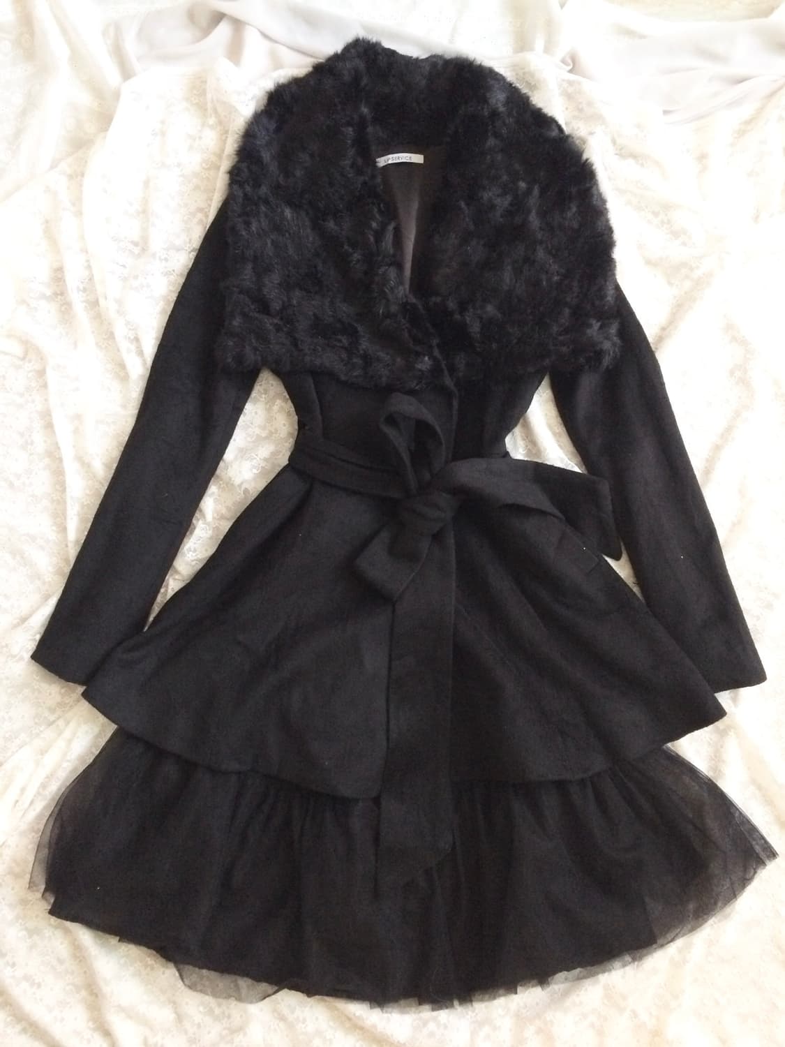 Lip service black fur coat 상품이미지1
