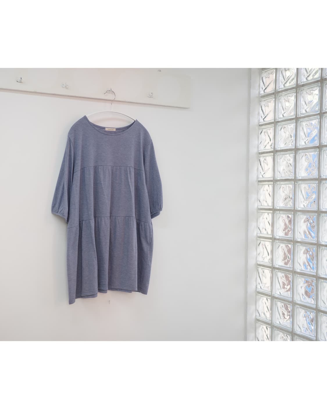 Mute blue sleeve tee 상품이미지6