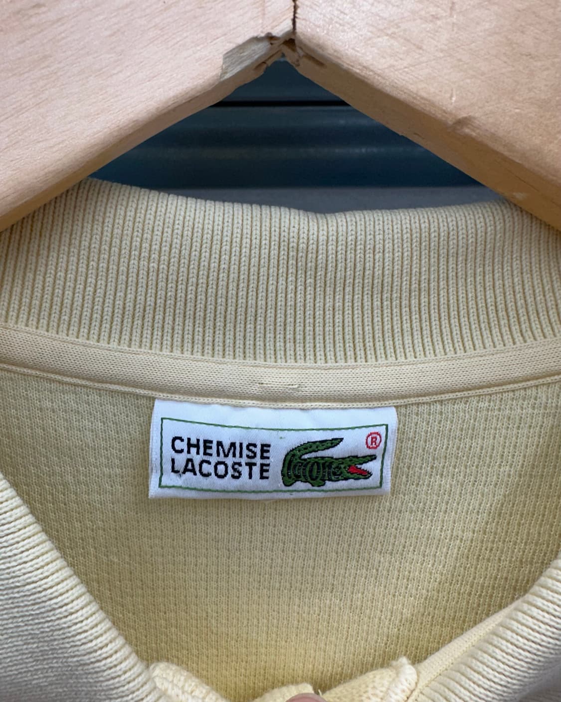 (L)90'S 라코스테 니트면 맨투맨-M1621 상품이미지3
