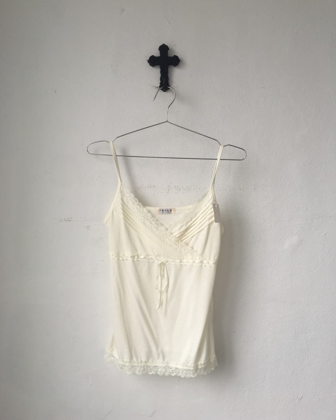 Lace trimming sleeveless 상품이미지2