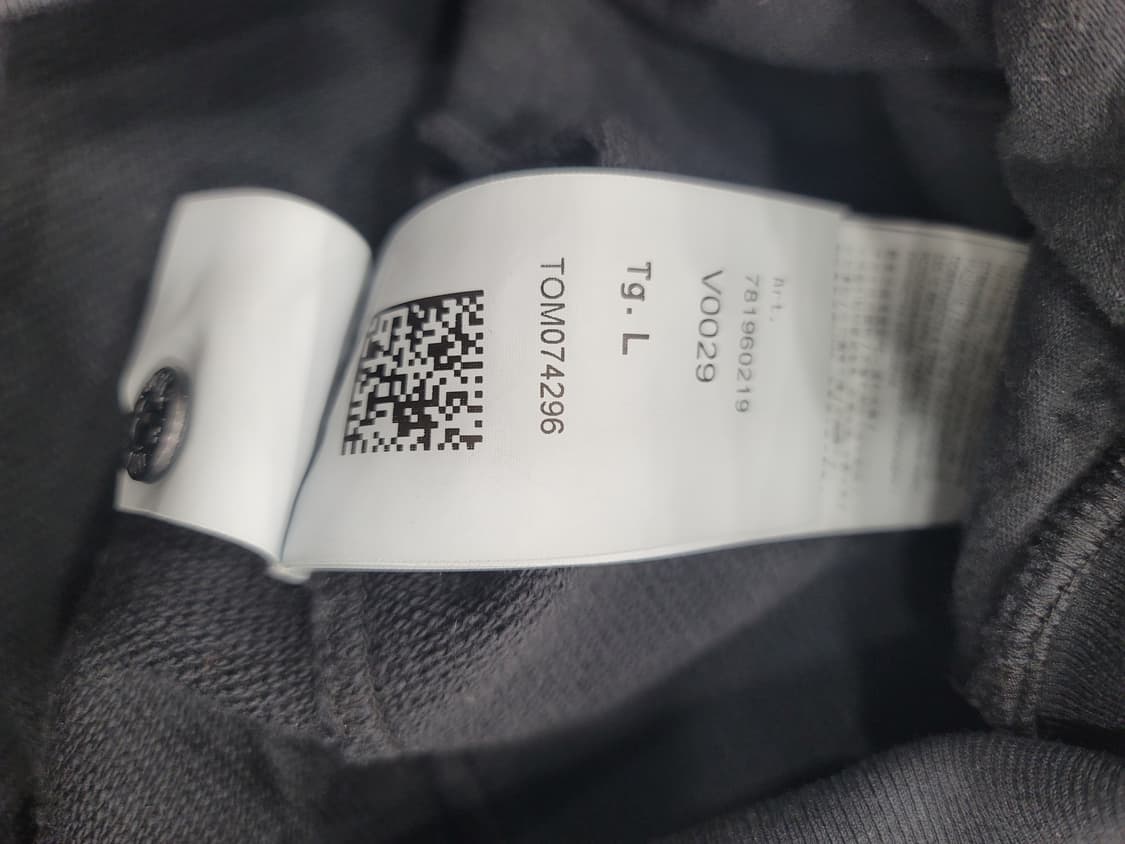 스톤아일랜드 쉐도우프로젝트 블랙 후드티 상품이미지7