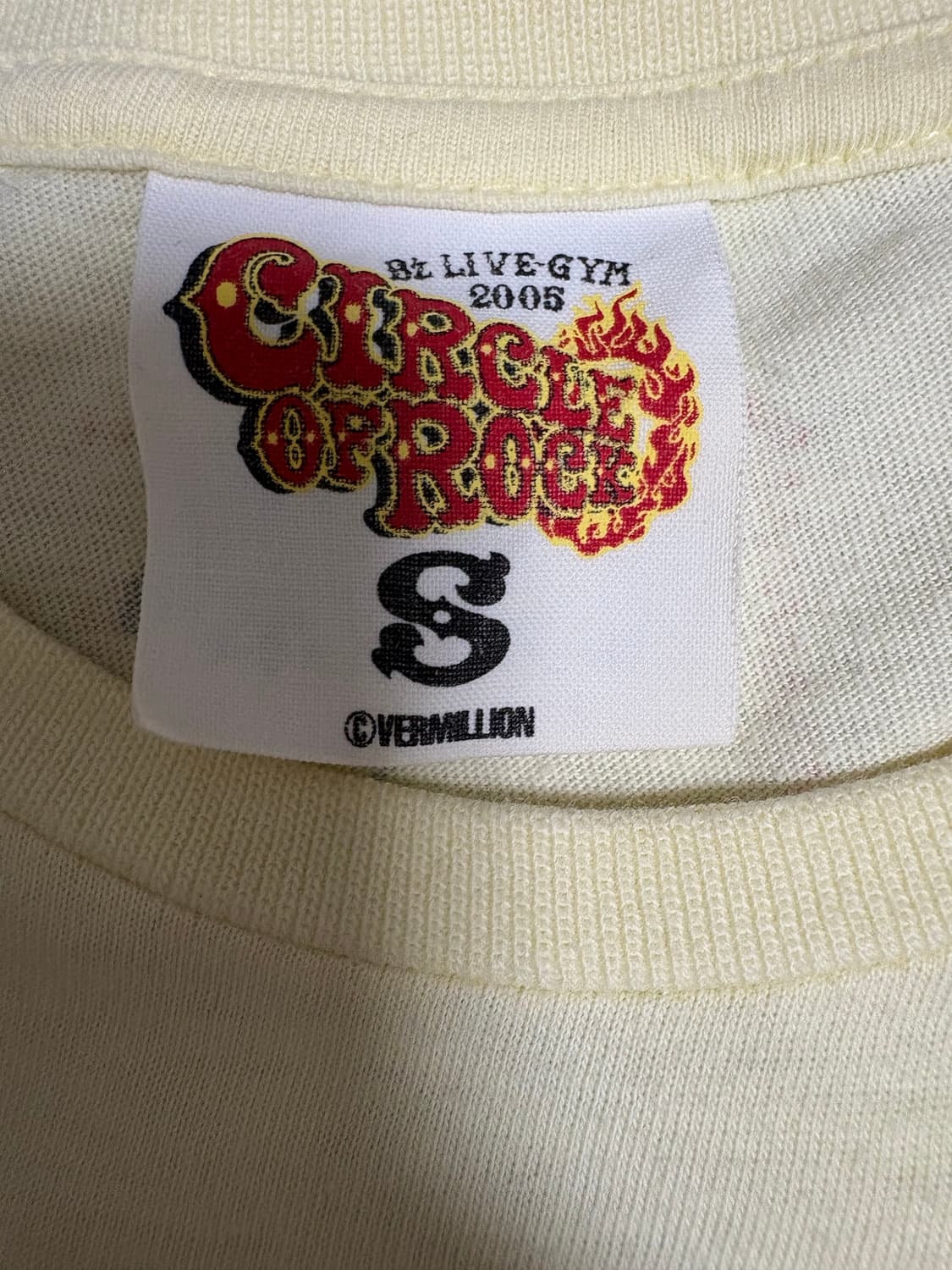 B'z live-gym 2005 circle of rock 티셔츠 상품이미지3
