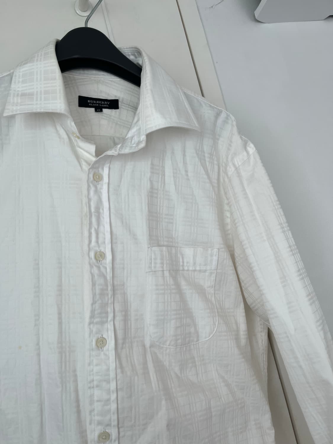 버버리 블랙라벨 셔츠 42 사이즈 상품이미지2