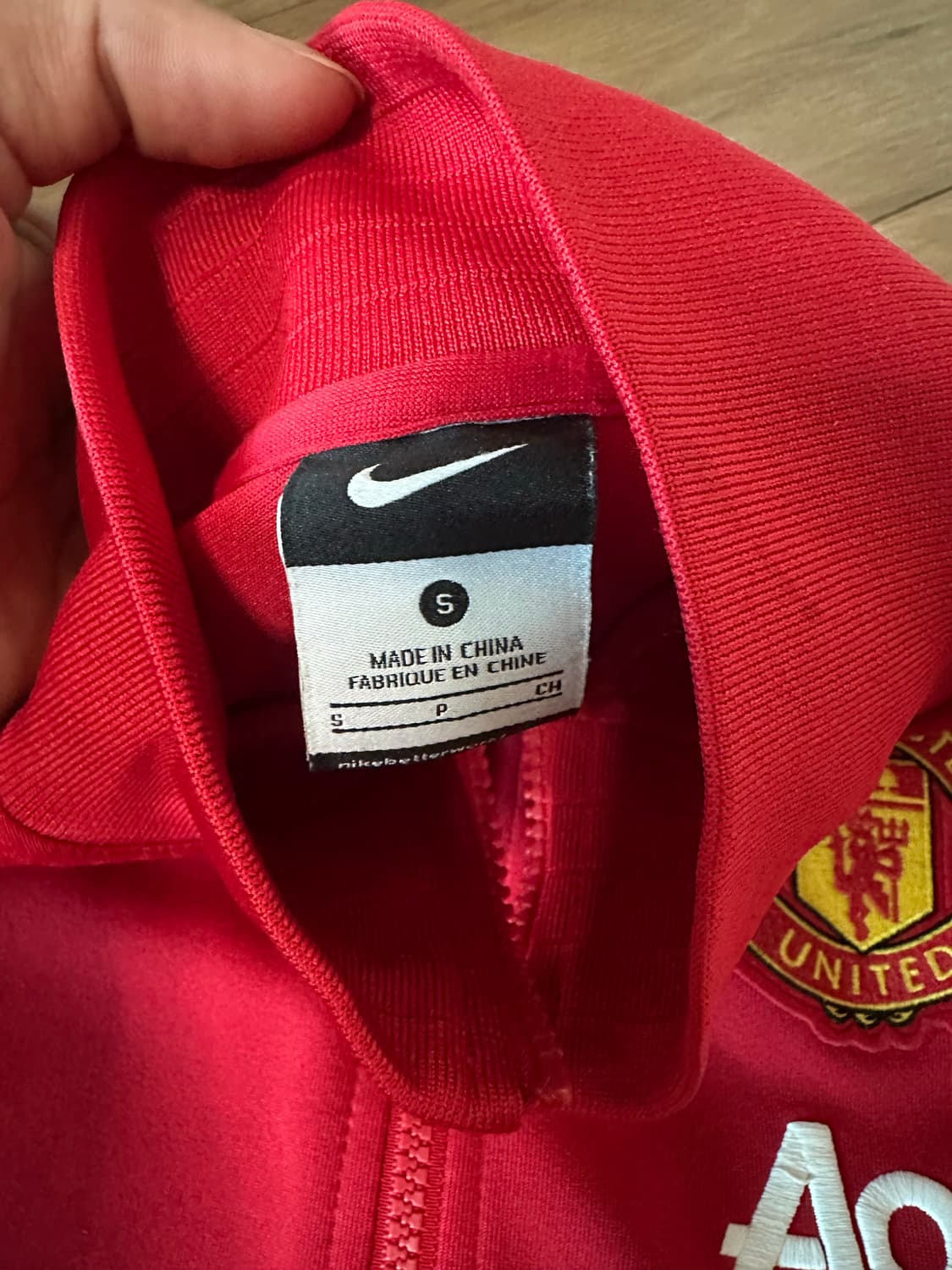 나이키 맨유 트랙 자켓 S 판매 상품이미지2