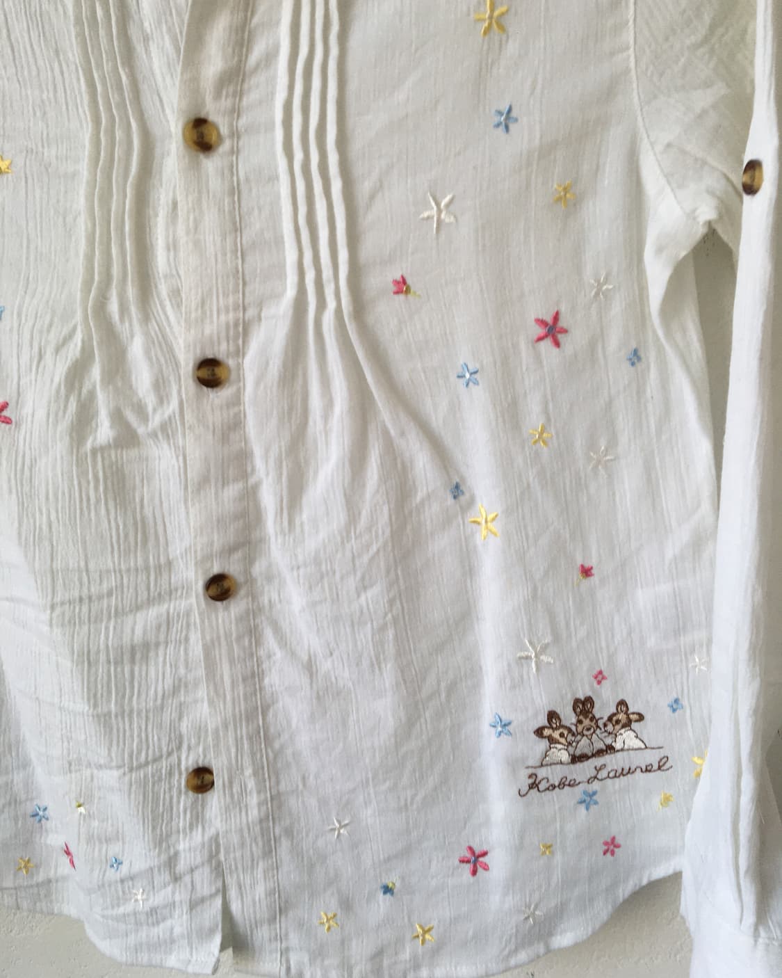 Embroidery pattern shirt 상품이미지4