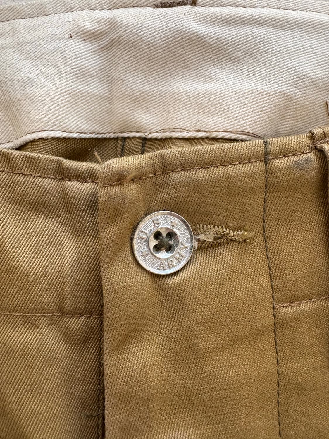 Black sign u.s army khaki chino Pant.  상품이미지4