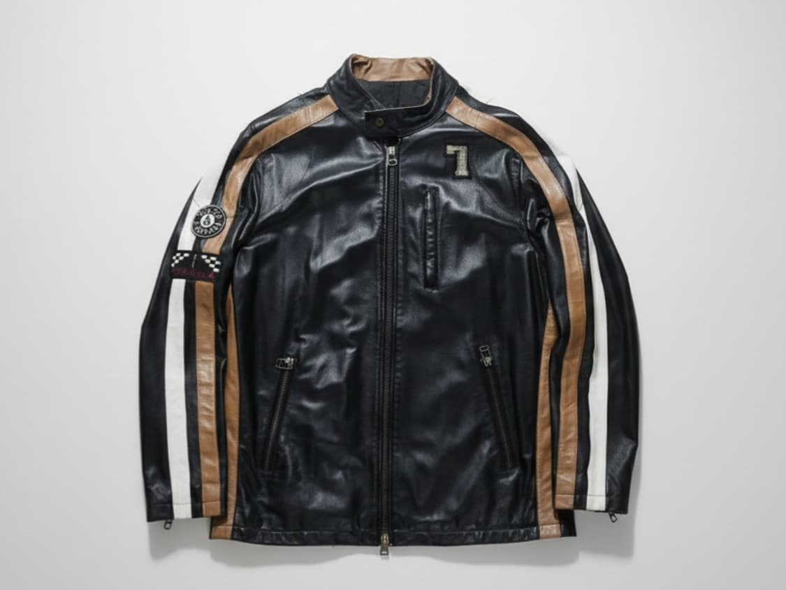 Dolce & Gabbana 돌체앤가바나 남성 양가죽 라이더 자켓 52 상품이미지2