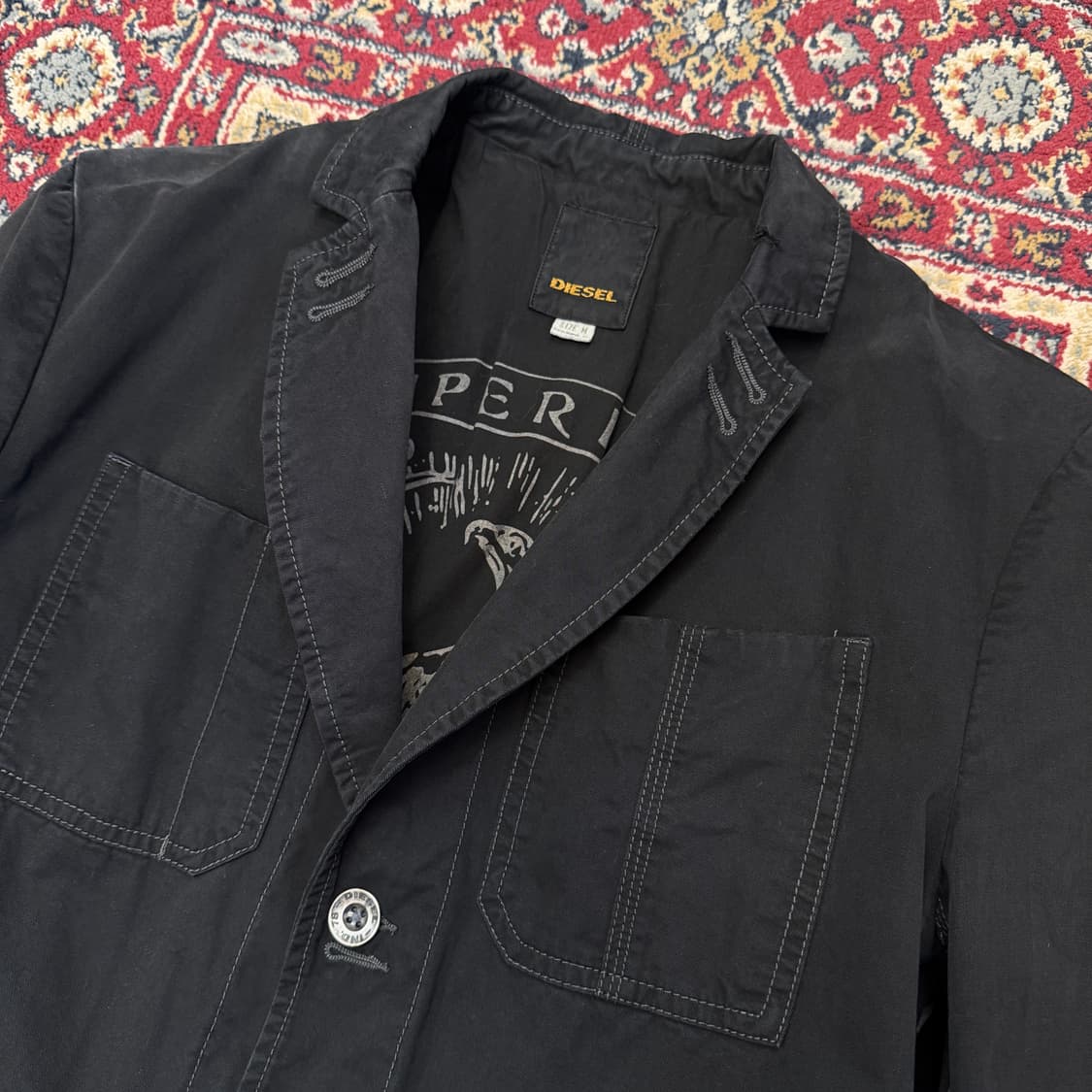 디젤 4포켓 코튼 블레이저 [ 95 ] 상품이미지2