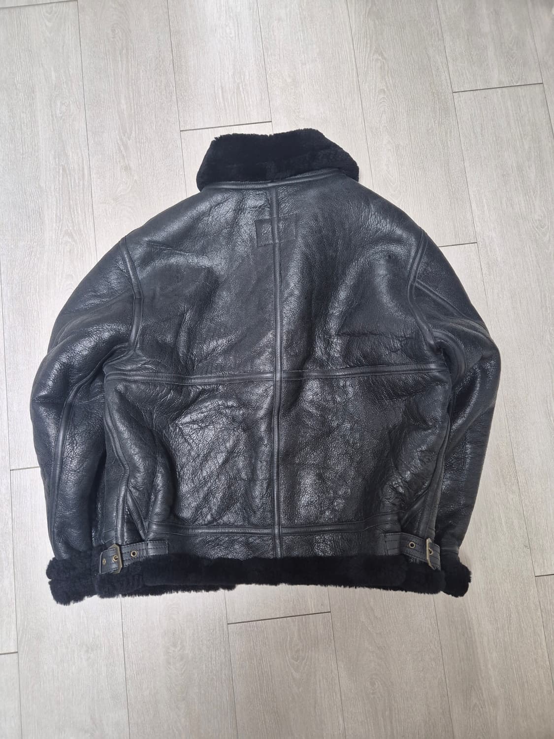 밀리터리 미 공군 램스킨 B-3 무스탕 상품이미지9