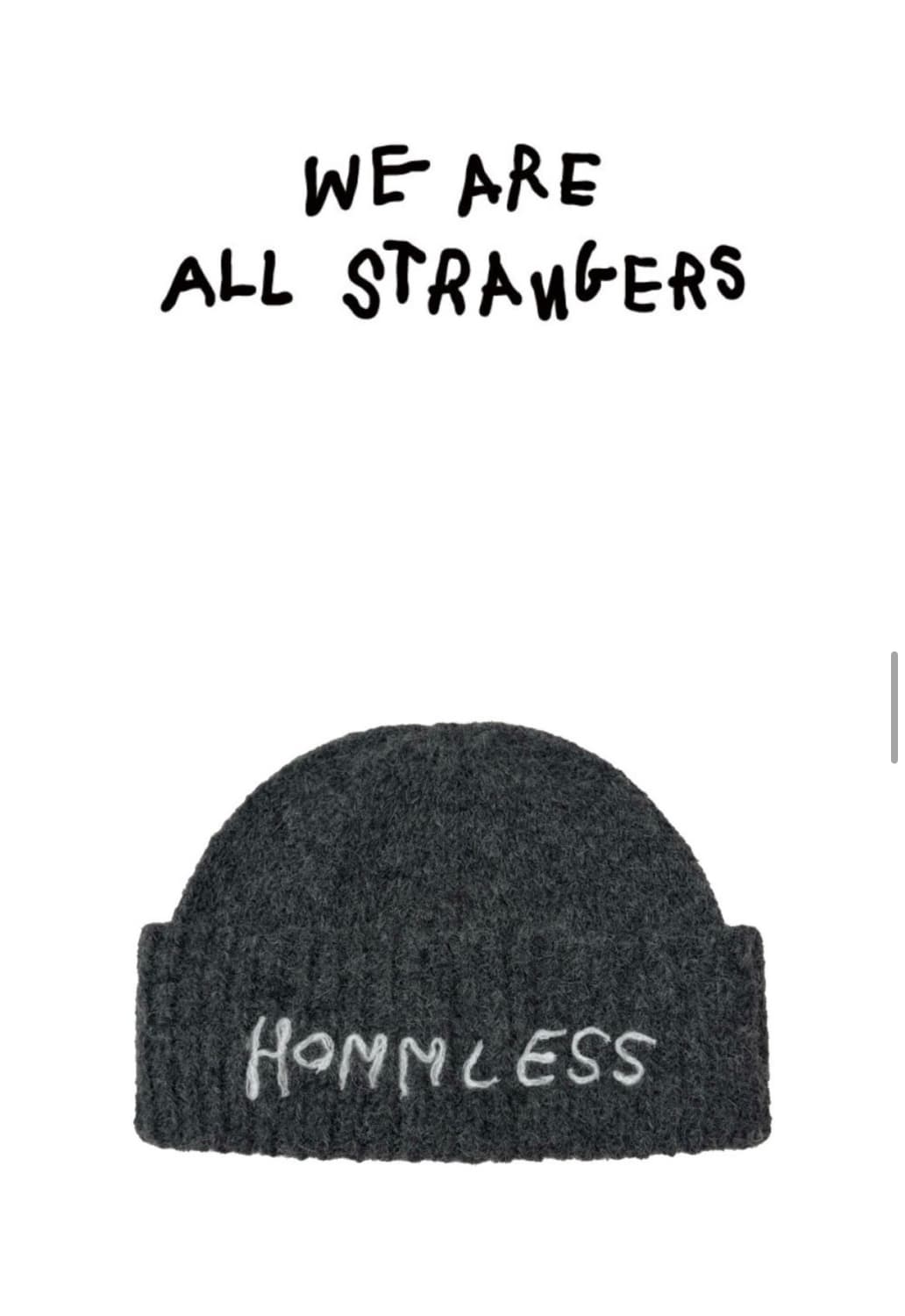 홈리스 챠콜 비니 상품이미지3