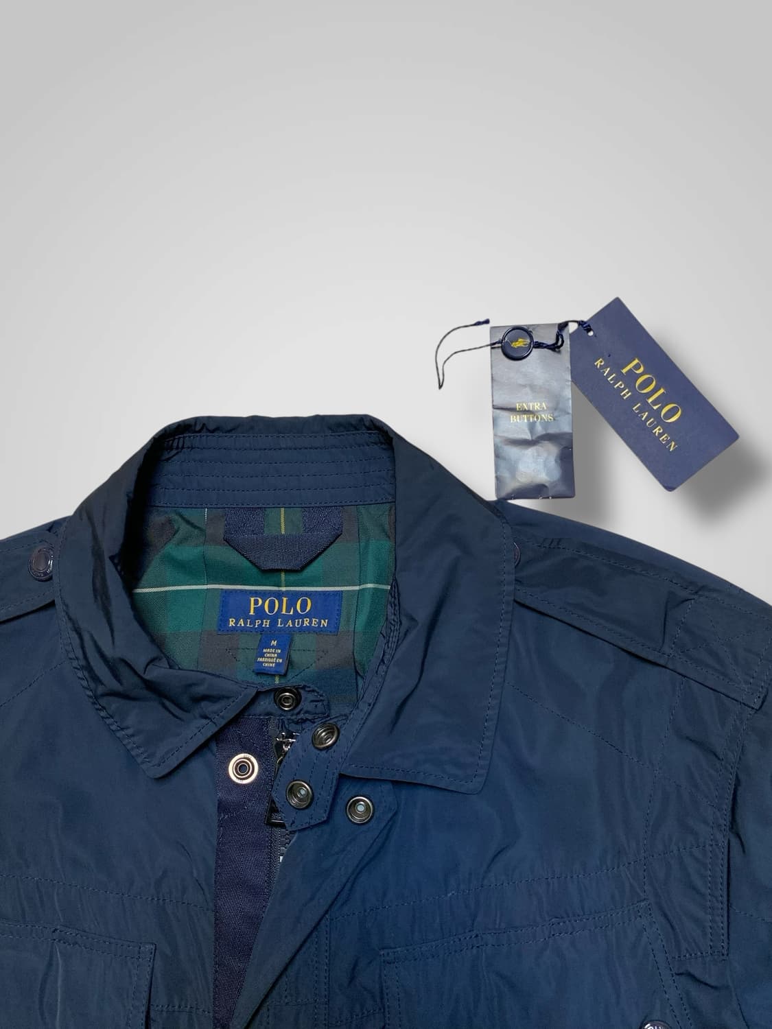 [M/새상품]폴로 m65 폴리 네이비 필드자켓 상품이미지2