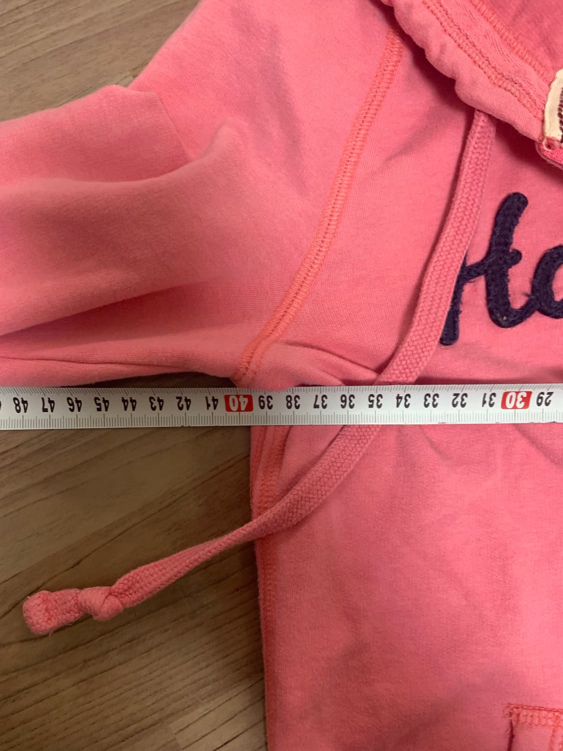 홀리스터 후드집업,S,핑크 상품이미지6