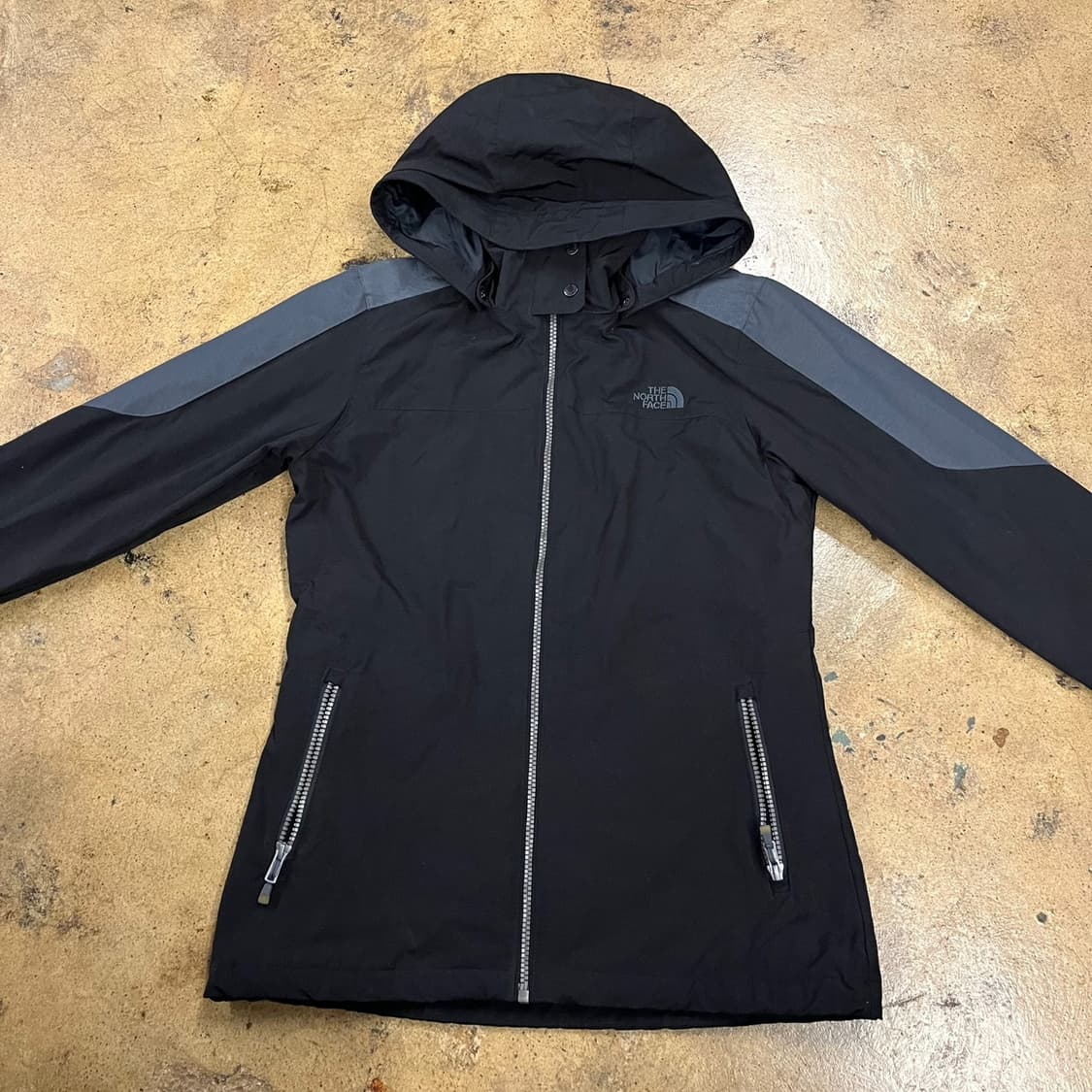 [정품/S] 노스페이스 블랙 바람막이 후드 자켓 b10 상품이미지3