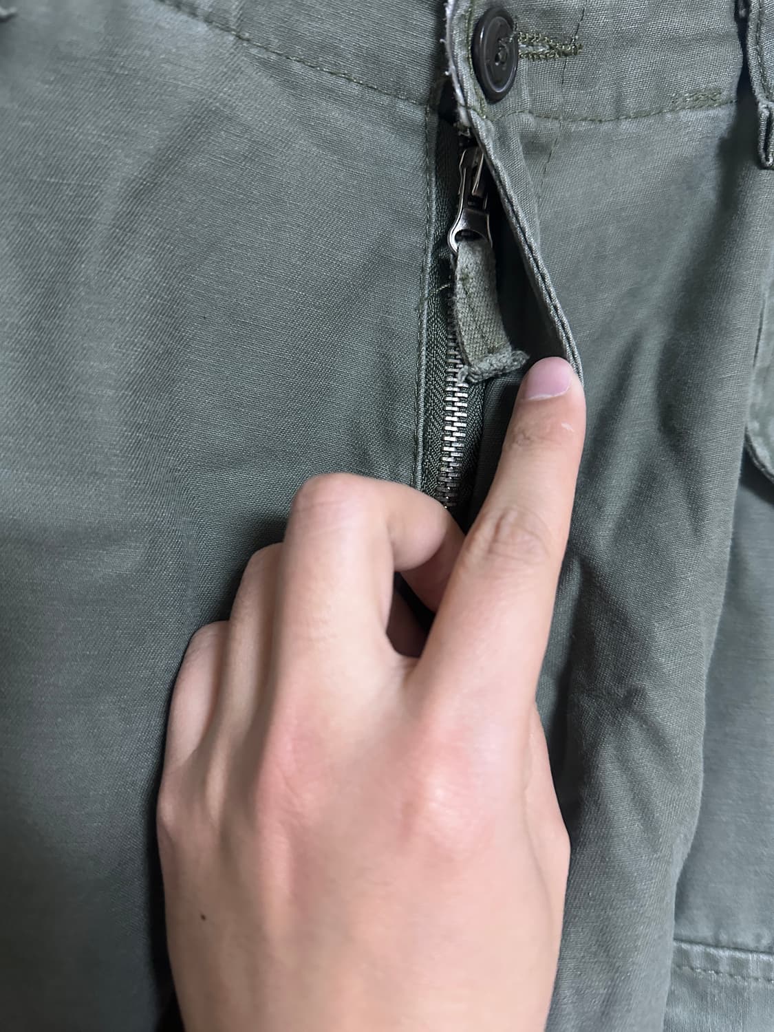 [L] 빈티지 M-65 카고 팬츠 올리브 카키 상품이미지5