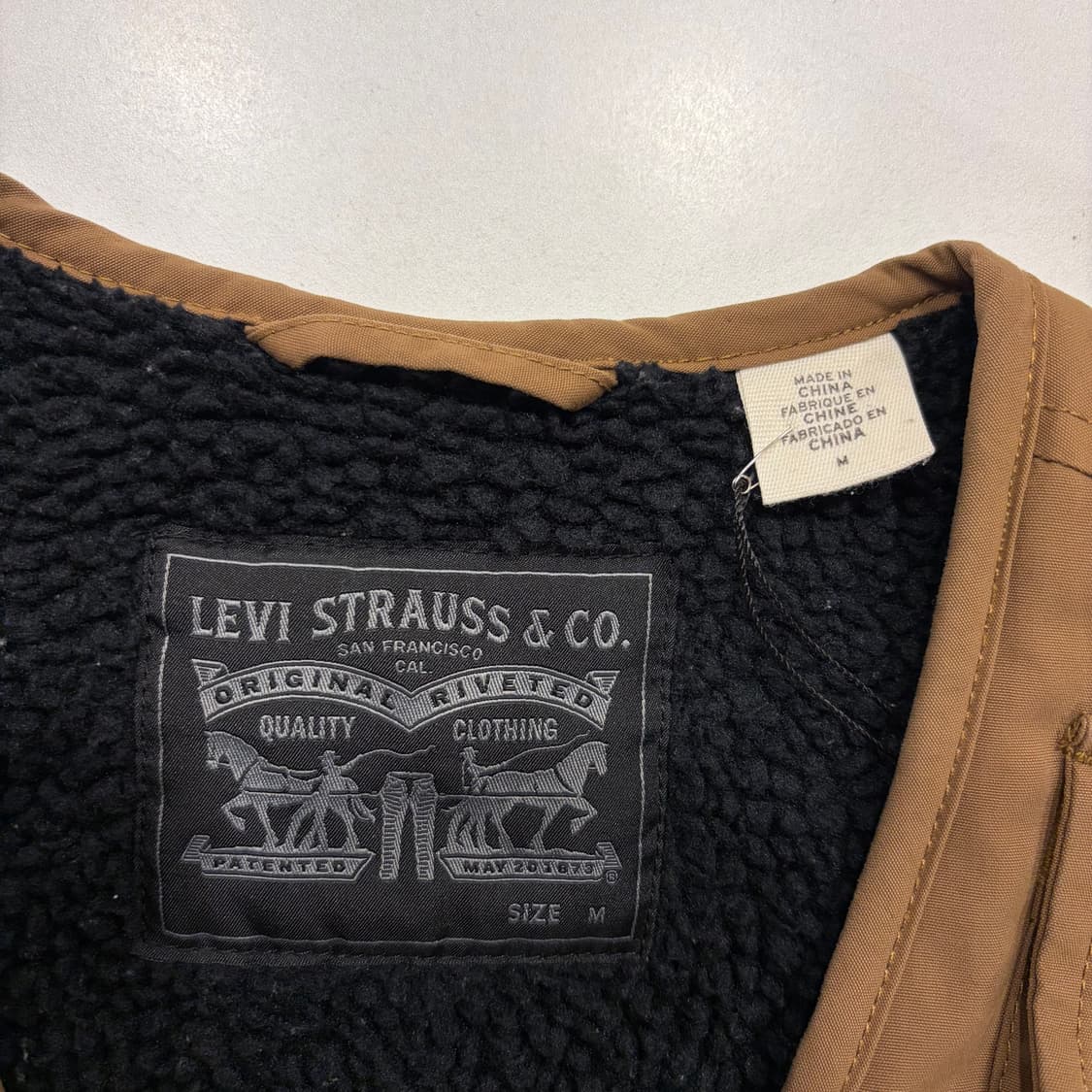 [M] 리바이스 카키 유틸리티 포켓 베스트 B237 상품이미지5