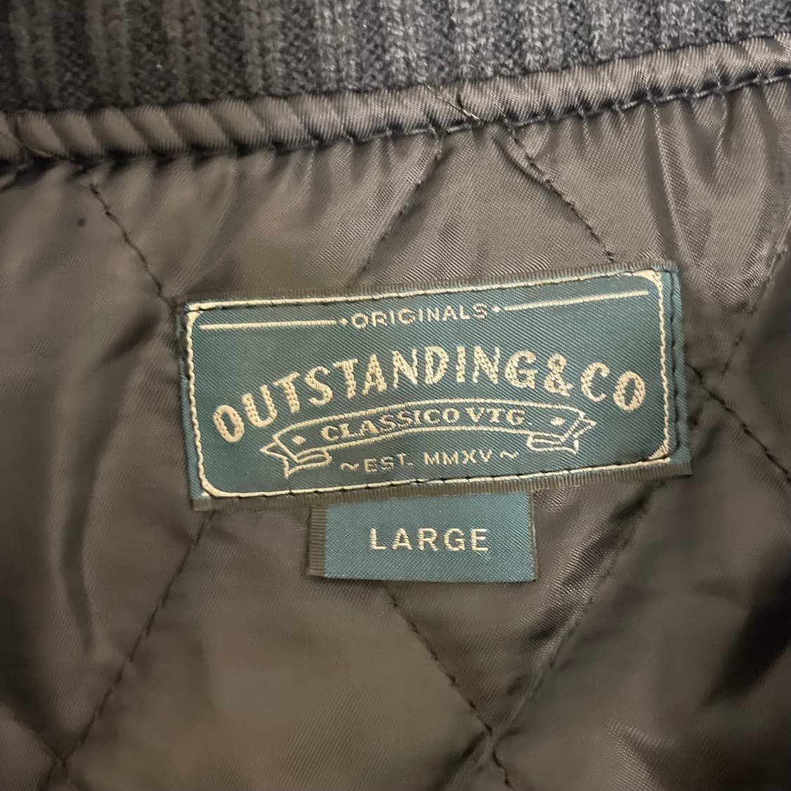 아웃스탠딩 바시티 자켓 L 상품이미지2