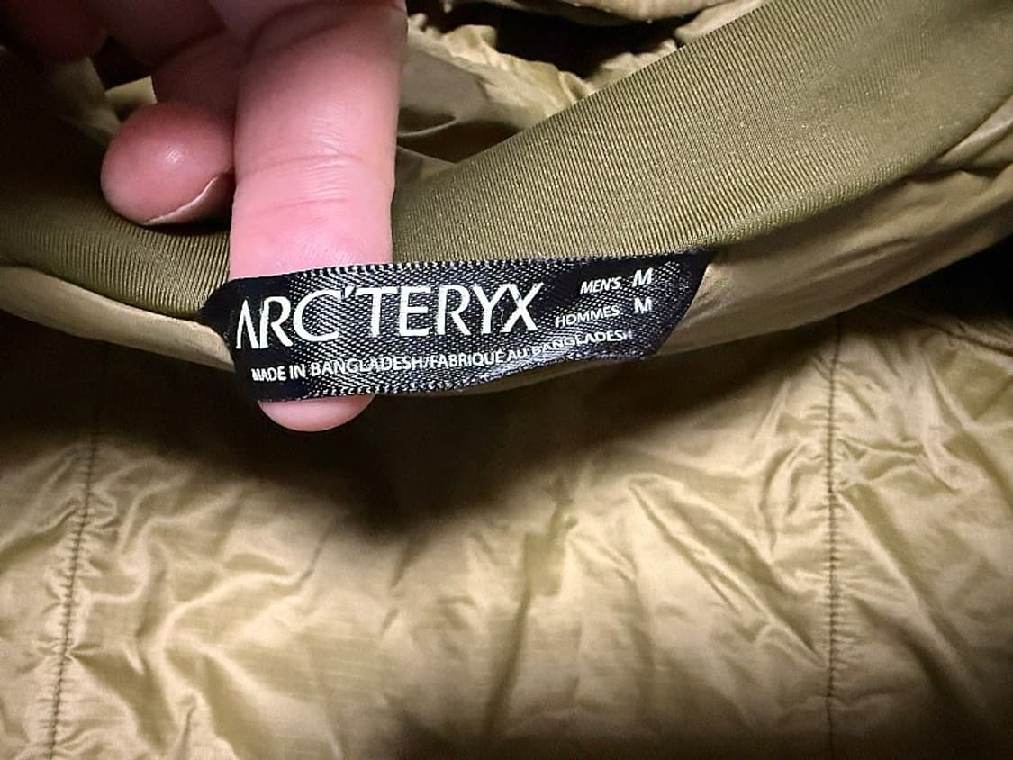 아크테릭스 아톰 AR 후디 남성용 100사이즈 상품이미지3