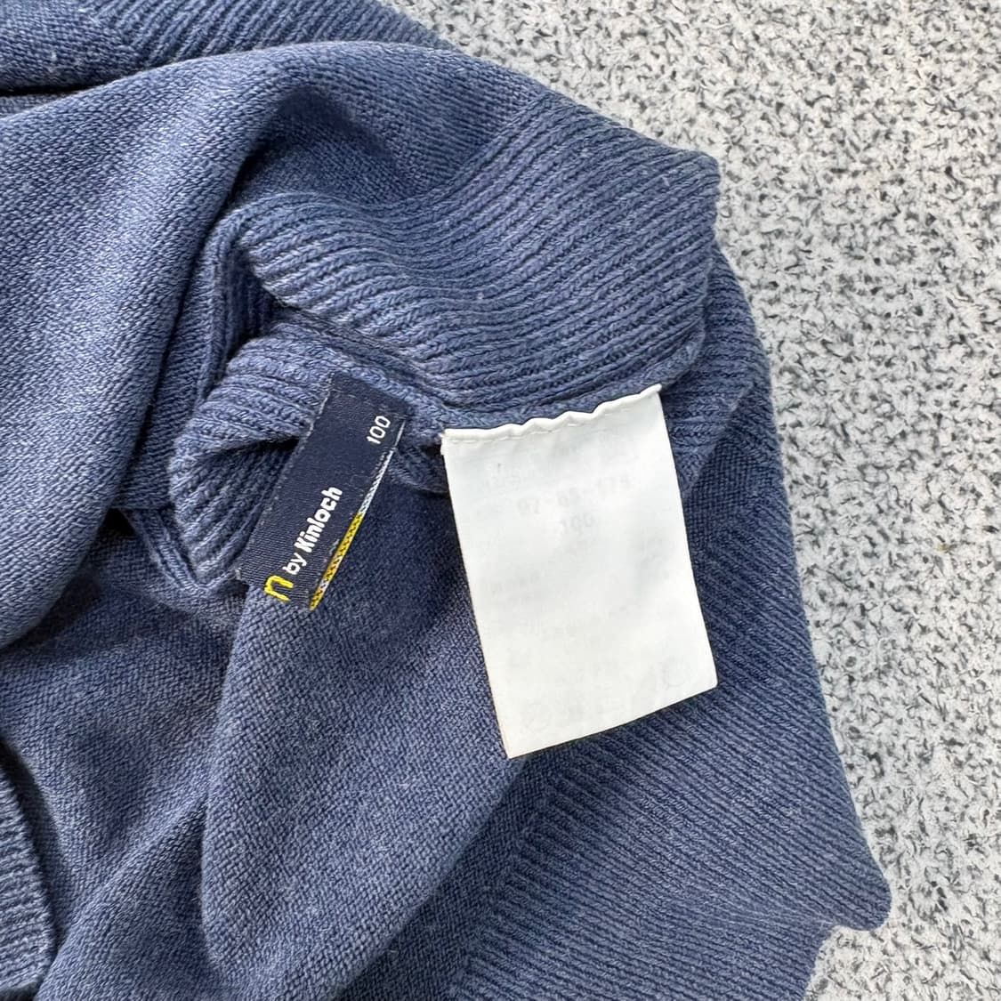 100 킨록 남성 터틀넥 긴팔 니트 0423J 상품이미지4