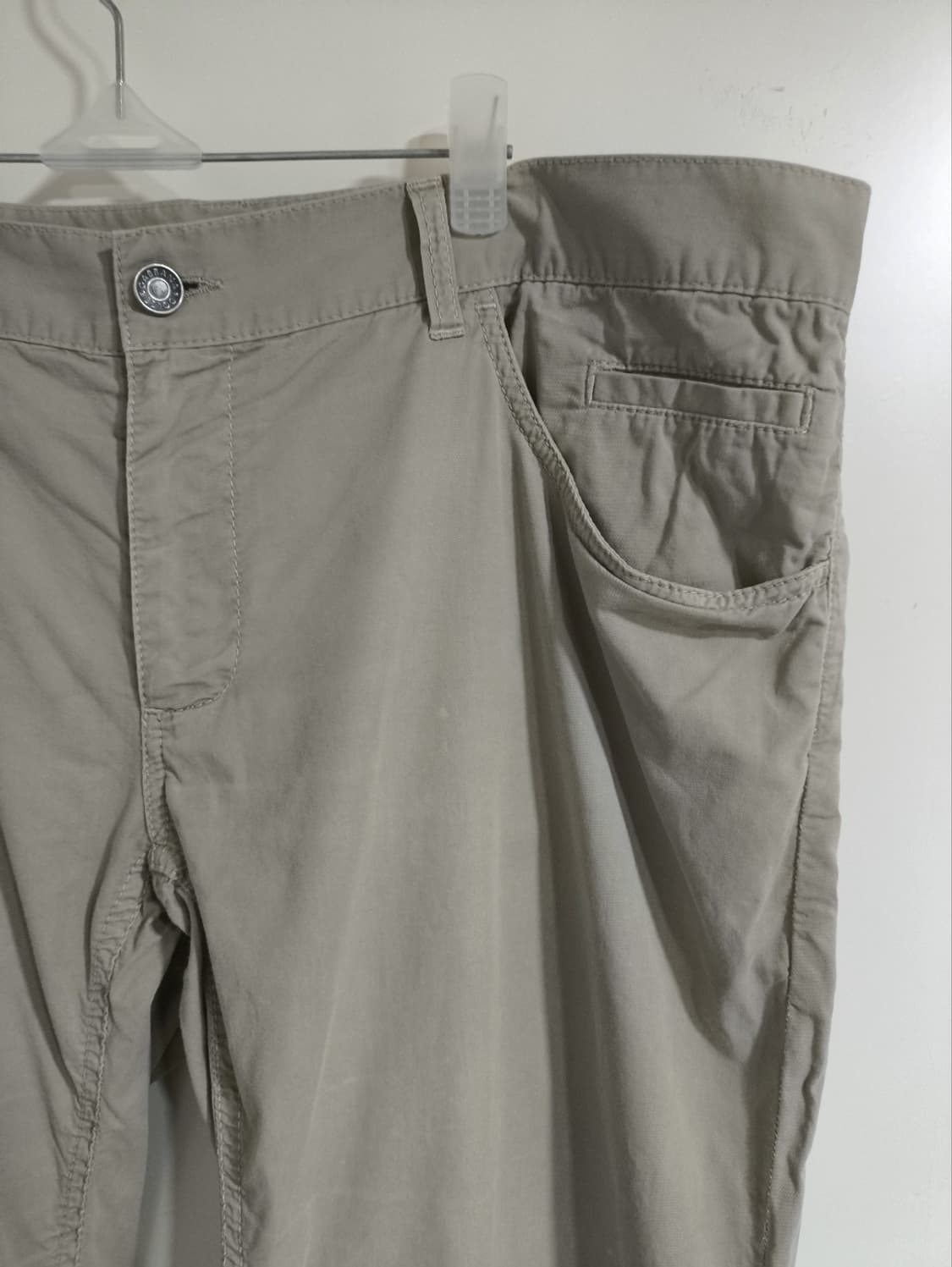 40인치 돌체앤가바나 베이지 팬츠 스트레이트핏 면바지 상품이미지3