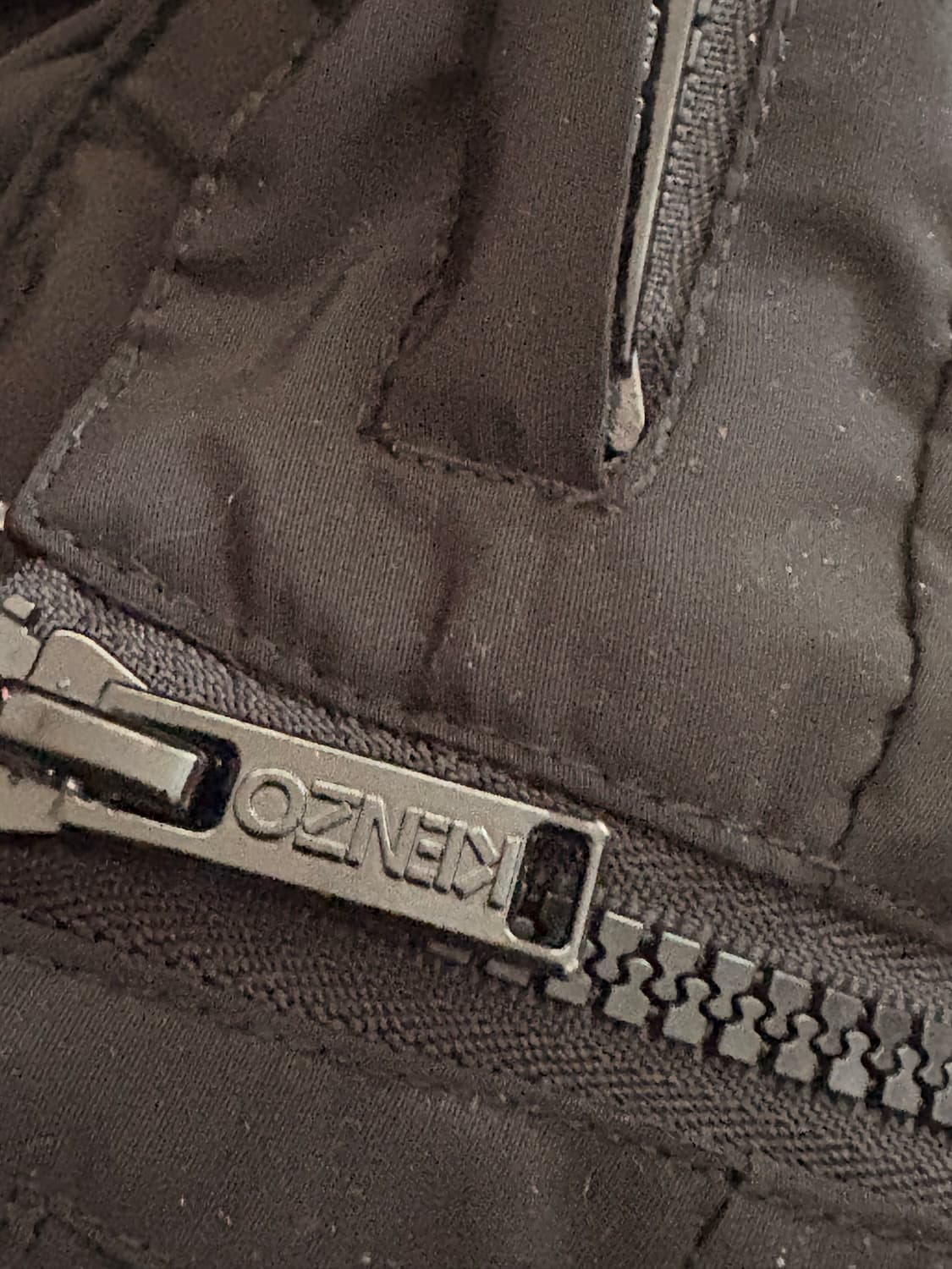 켄조 키즈 KENZO KIDS 로고 집업 자켓 후드 탈부착 블랙 상품이미지7