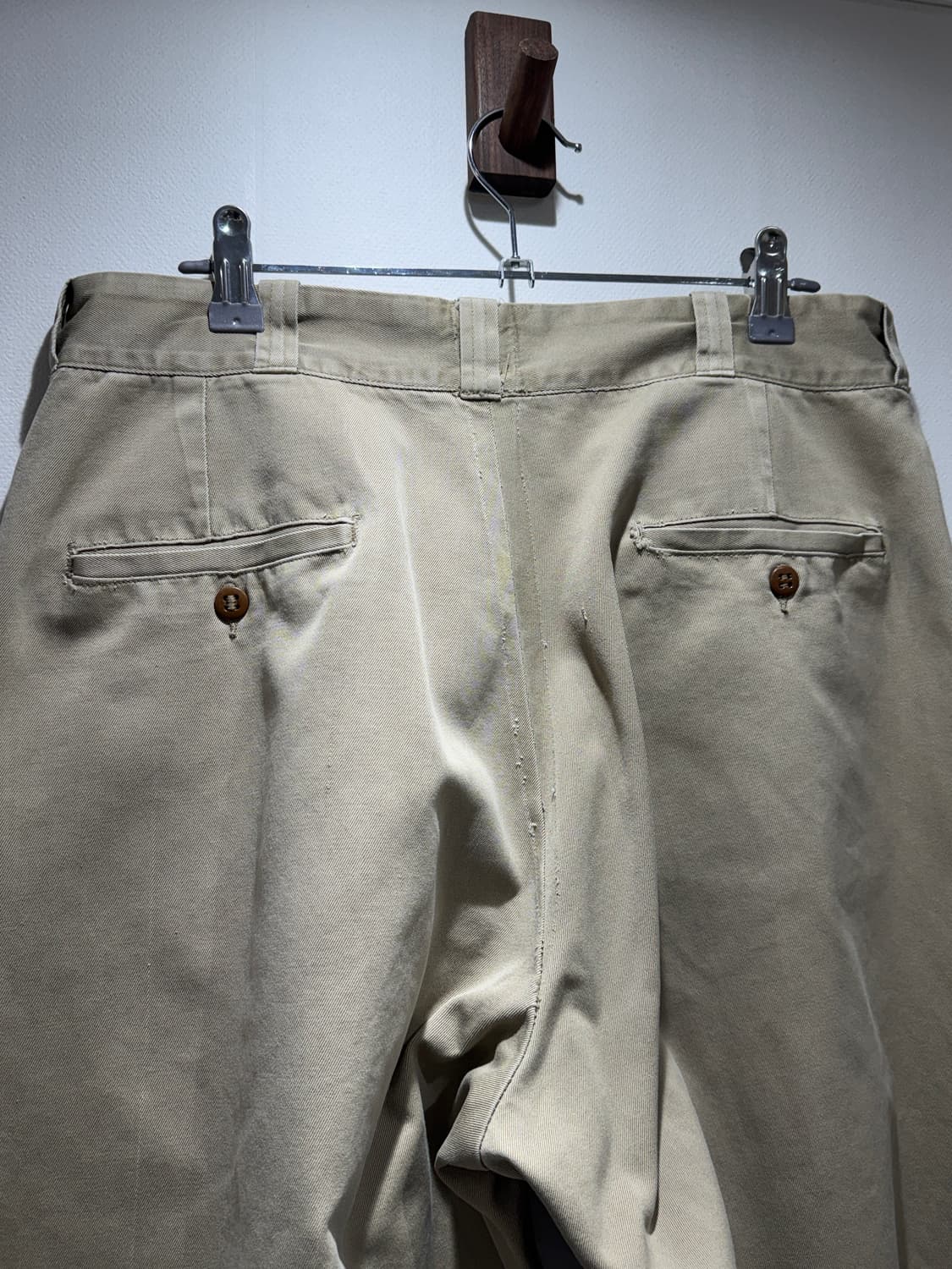 WW2 40s 미군 카키 오피서 치노 팬츠 상품이미지8