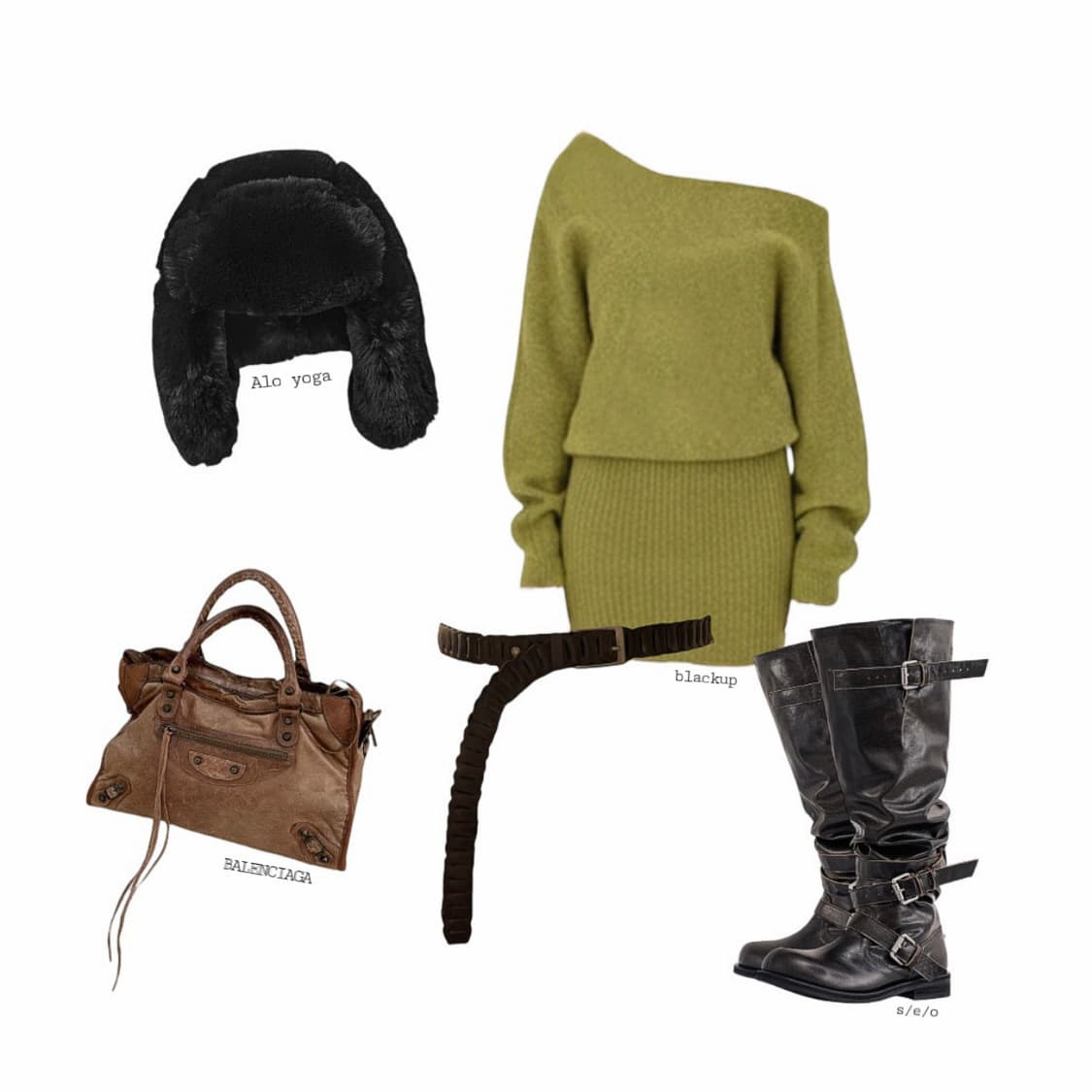 90s 리얼레더 컷아웃 벨트 상품이미지7