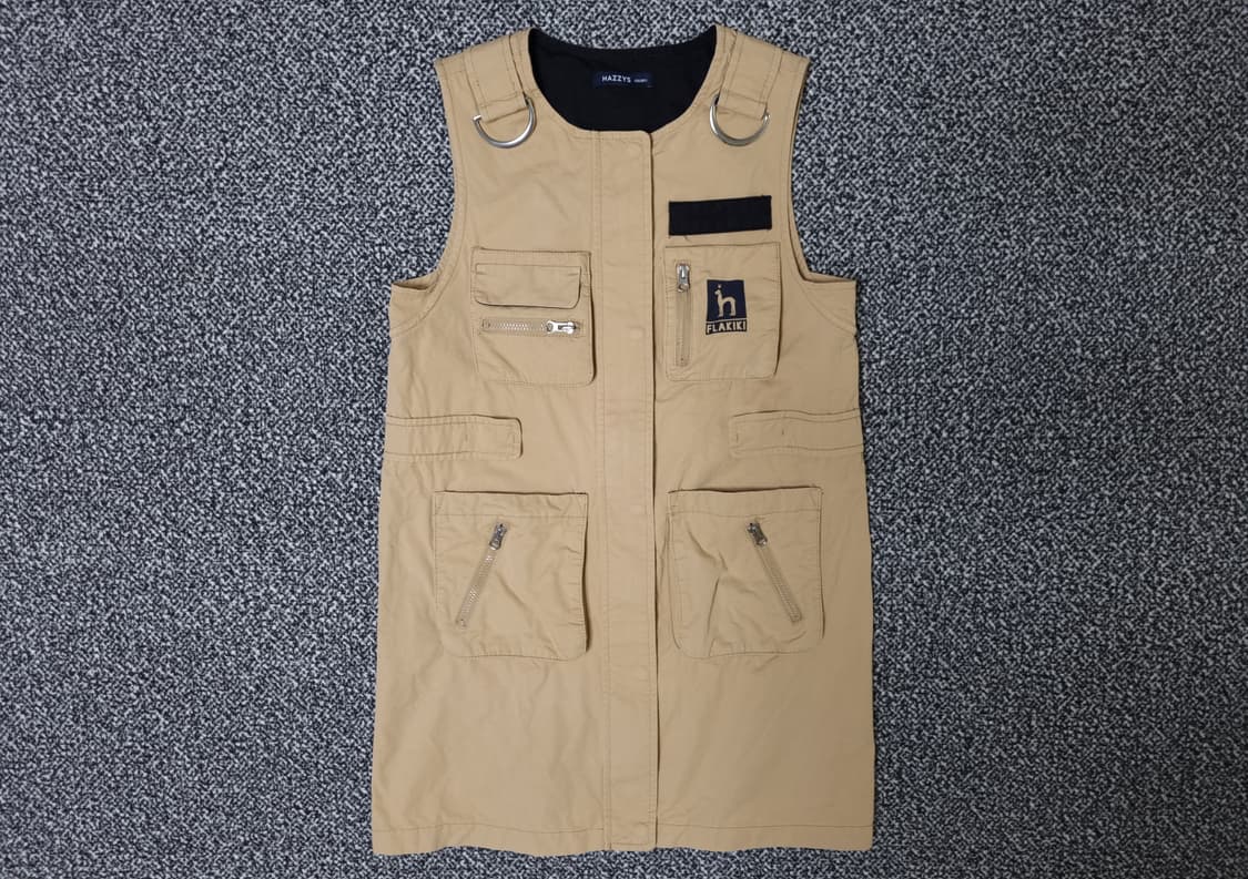 [무료배송][130]헤지스 키즈 민소매 포켓 원피스 상품이미지2