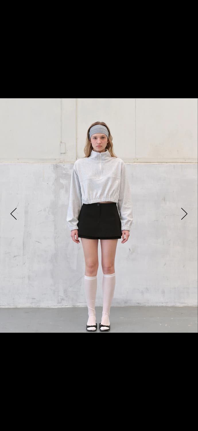 릴리코츠 포니스커트 블랙S 상품이미지1